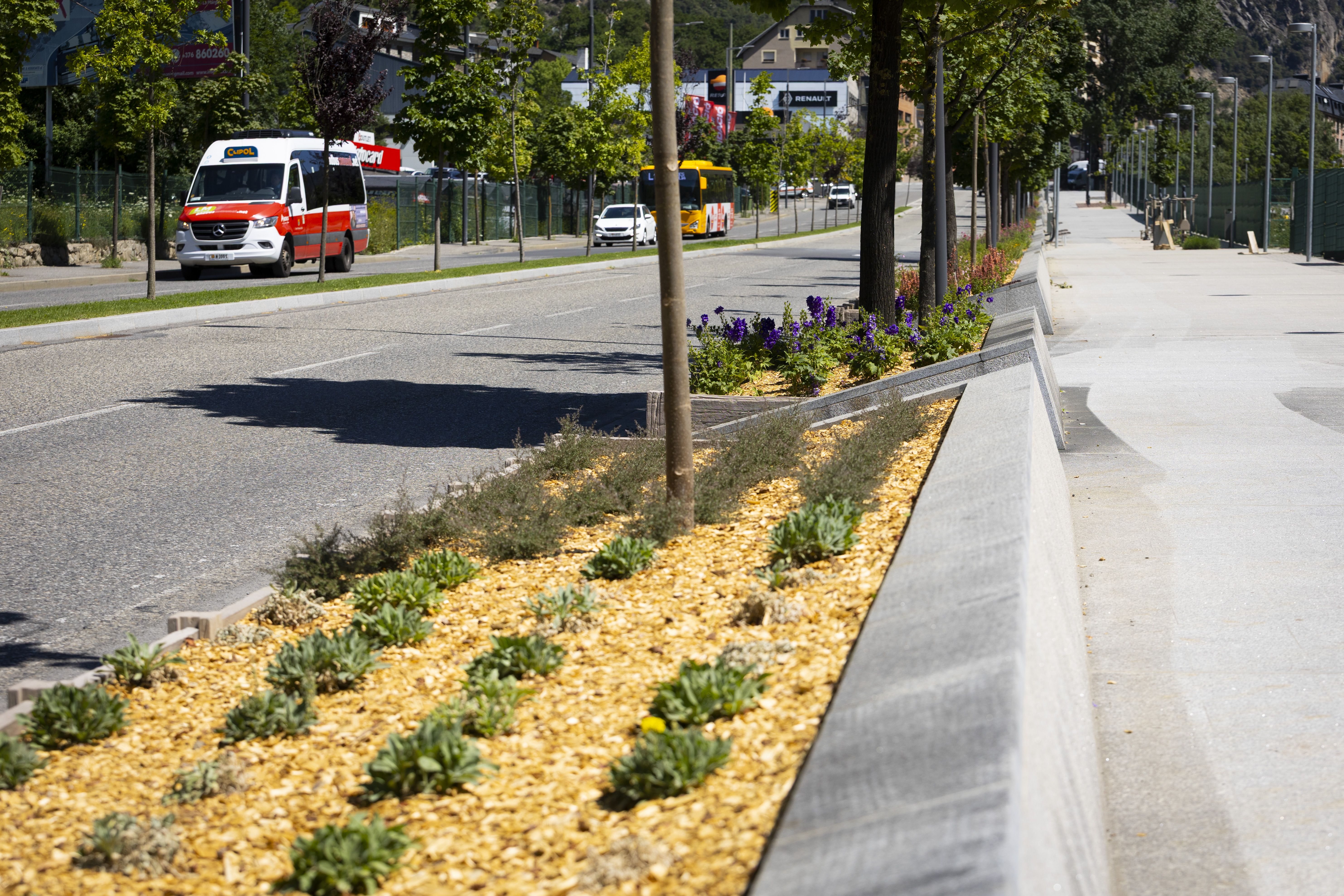 Una imatge del bus comunal aquest darrer any. 