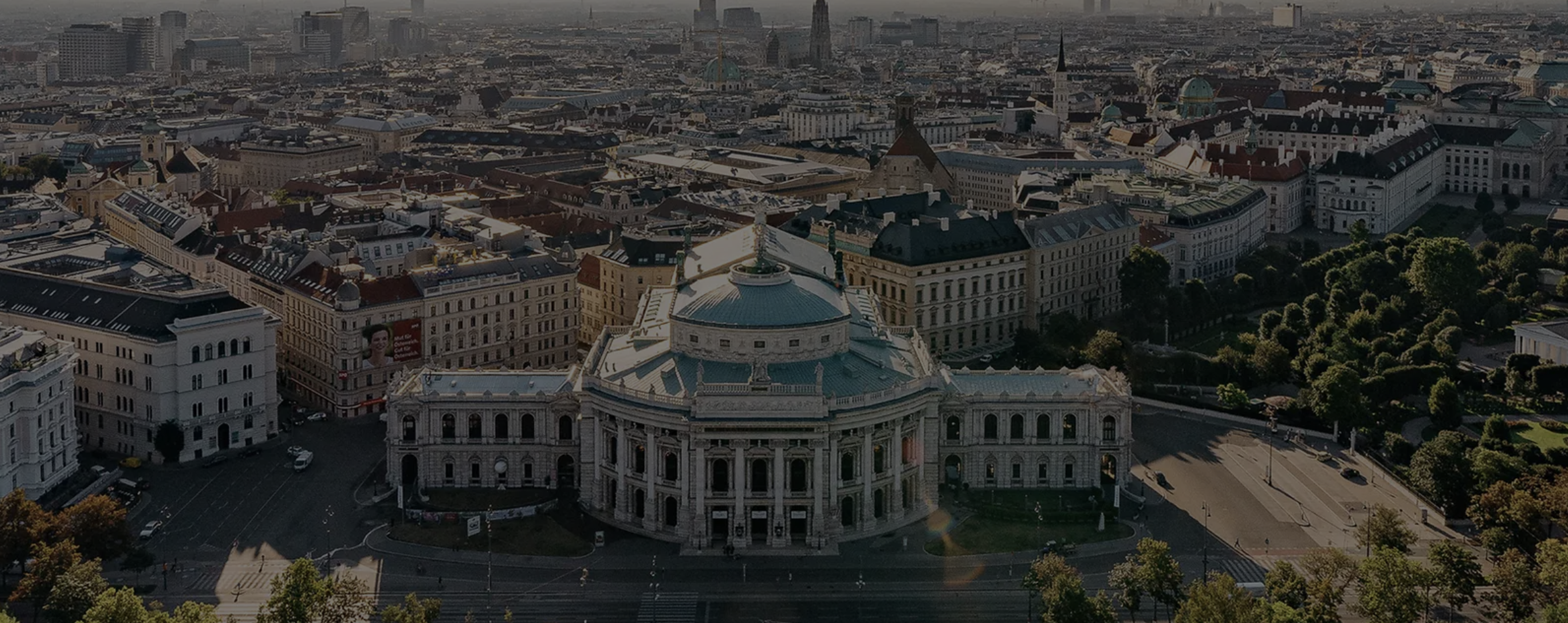 Una vista de Viena.