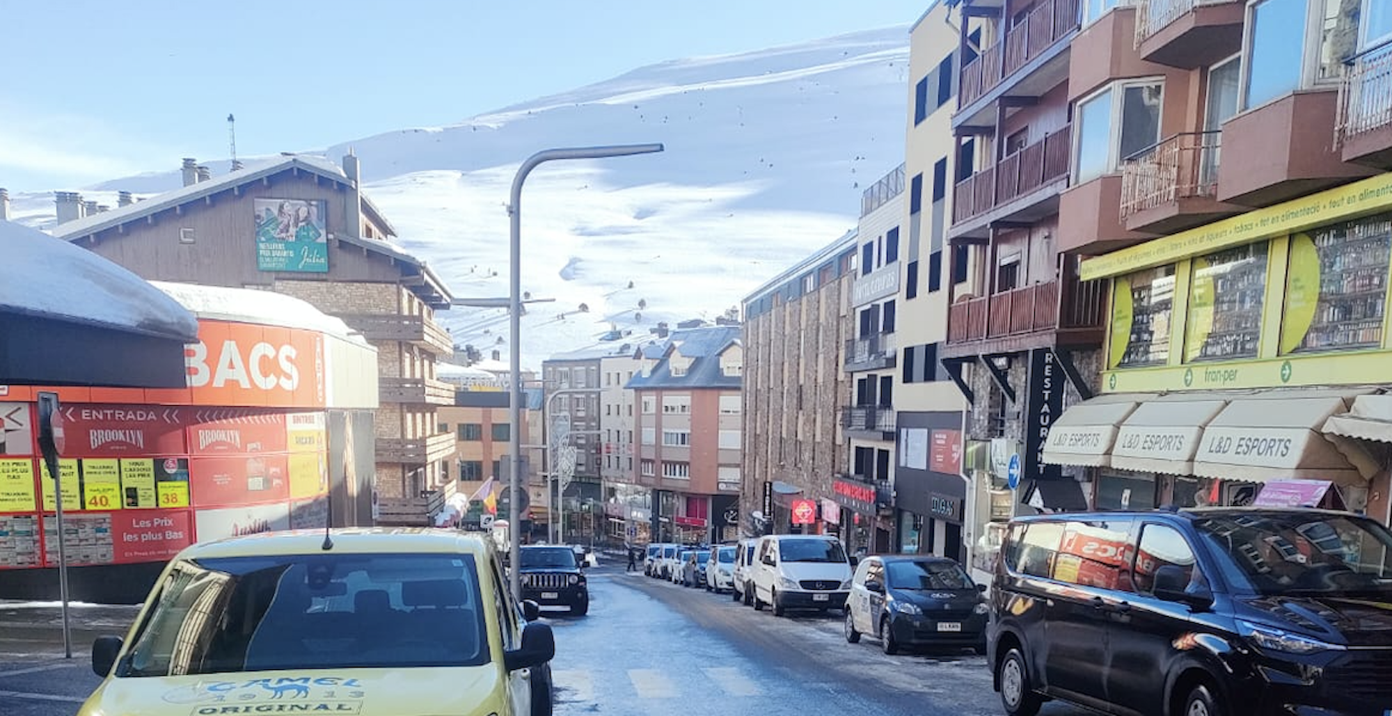 El centre del Pas avui dimecres al matí.