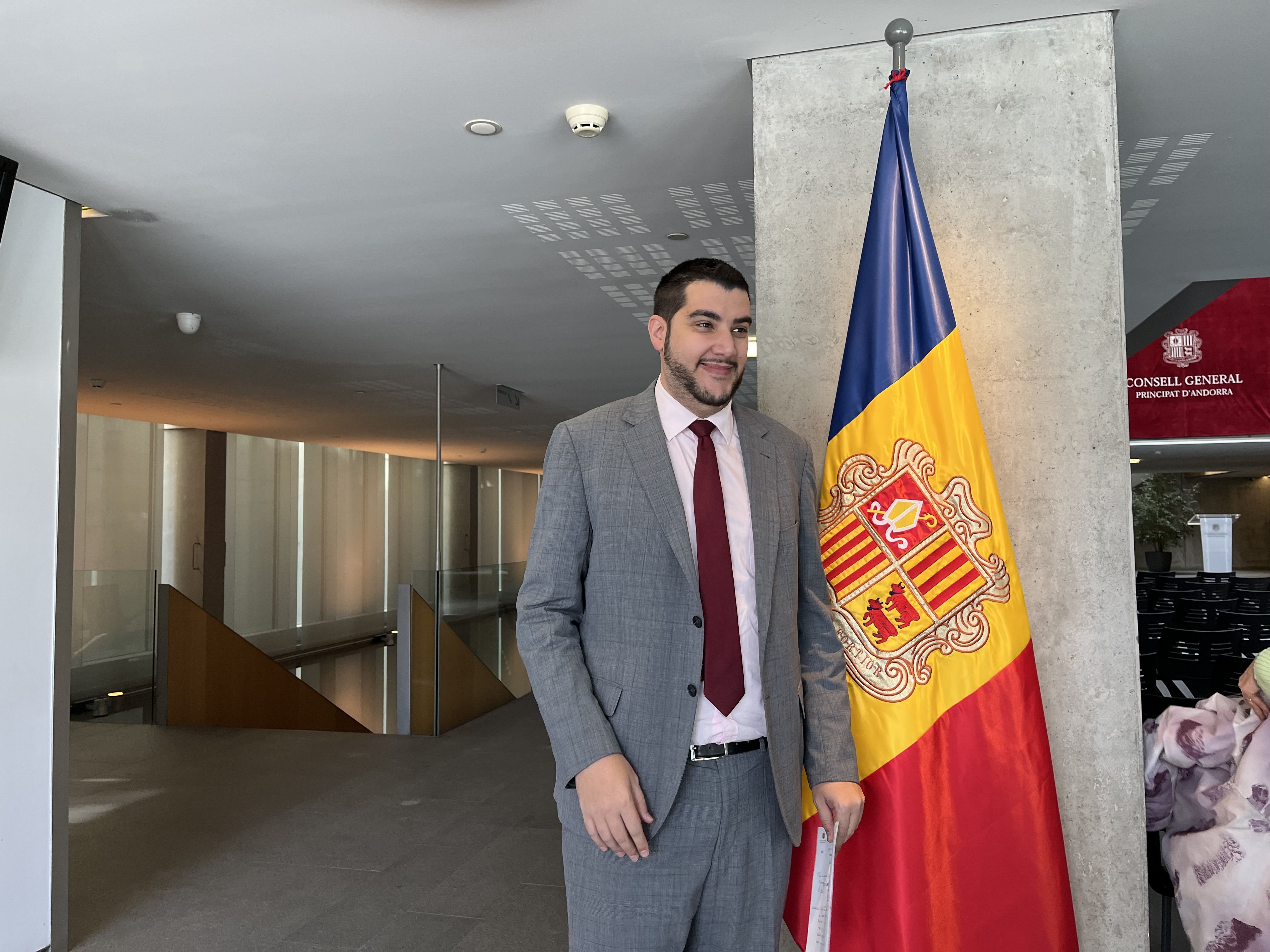 El president suplent del grup parlamentari socialdemòcrata, Pere Baró.