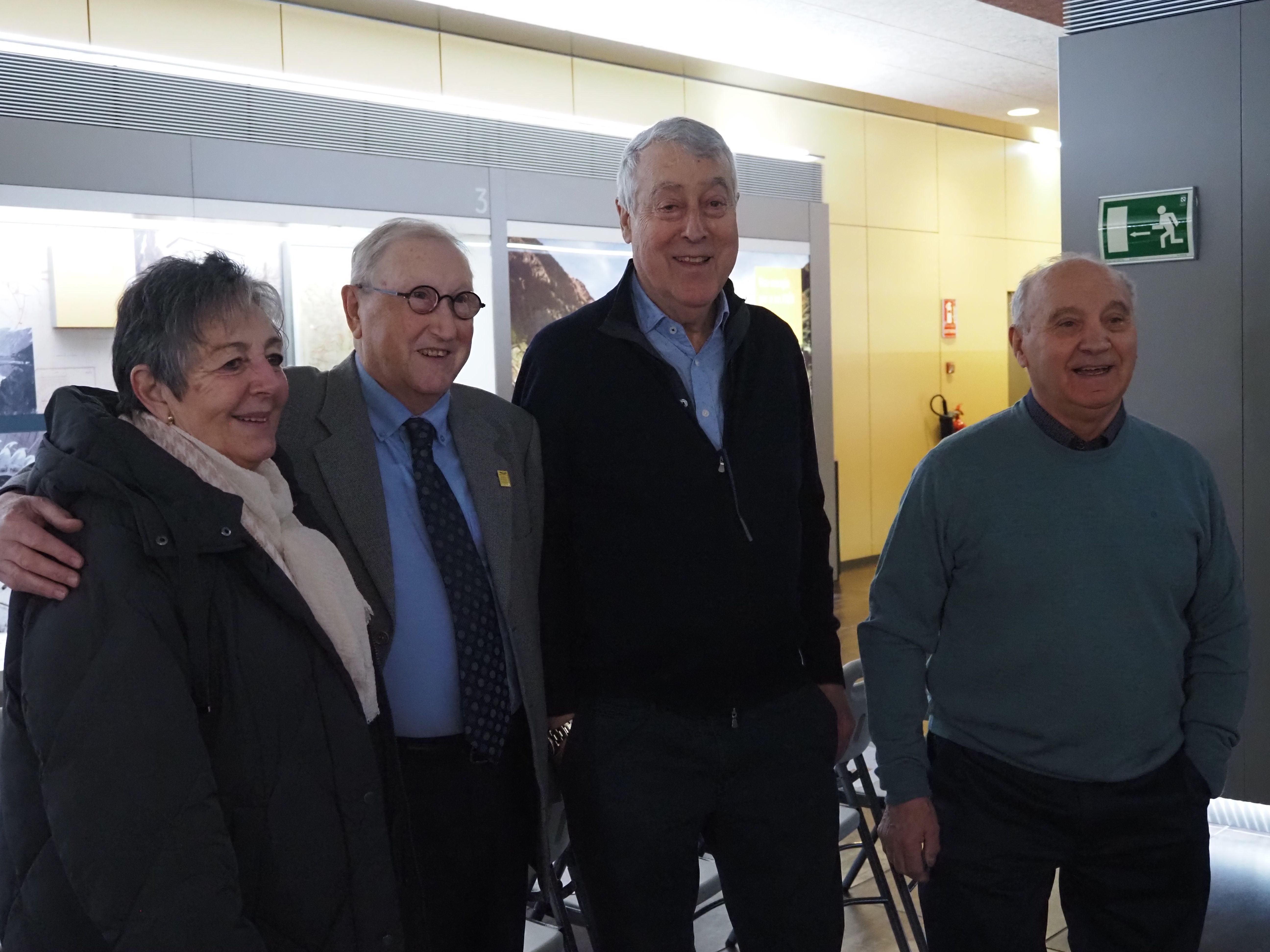 Rosa Maria Mandicó, Joan Santamaria, Daniel Armengol i Miquel Naudi. Rosa Maria Mandicó, Joan Santamaria, Daniel Armengol i Miquel Naudi.
