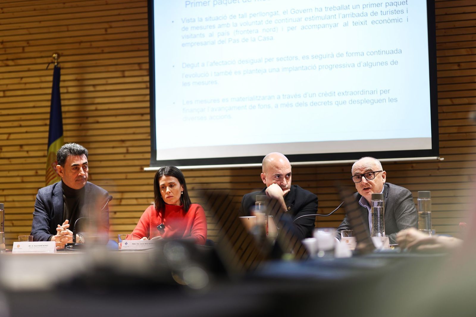 20260213 Consell Econòmic i Social Pas de la Casa   ministres Ferré i Lladós