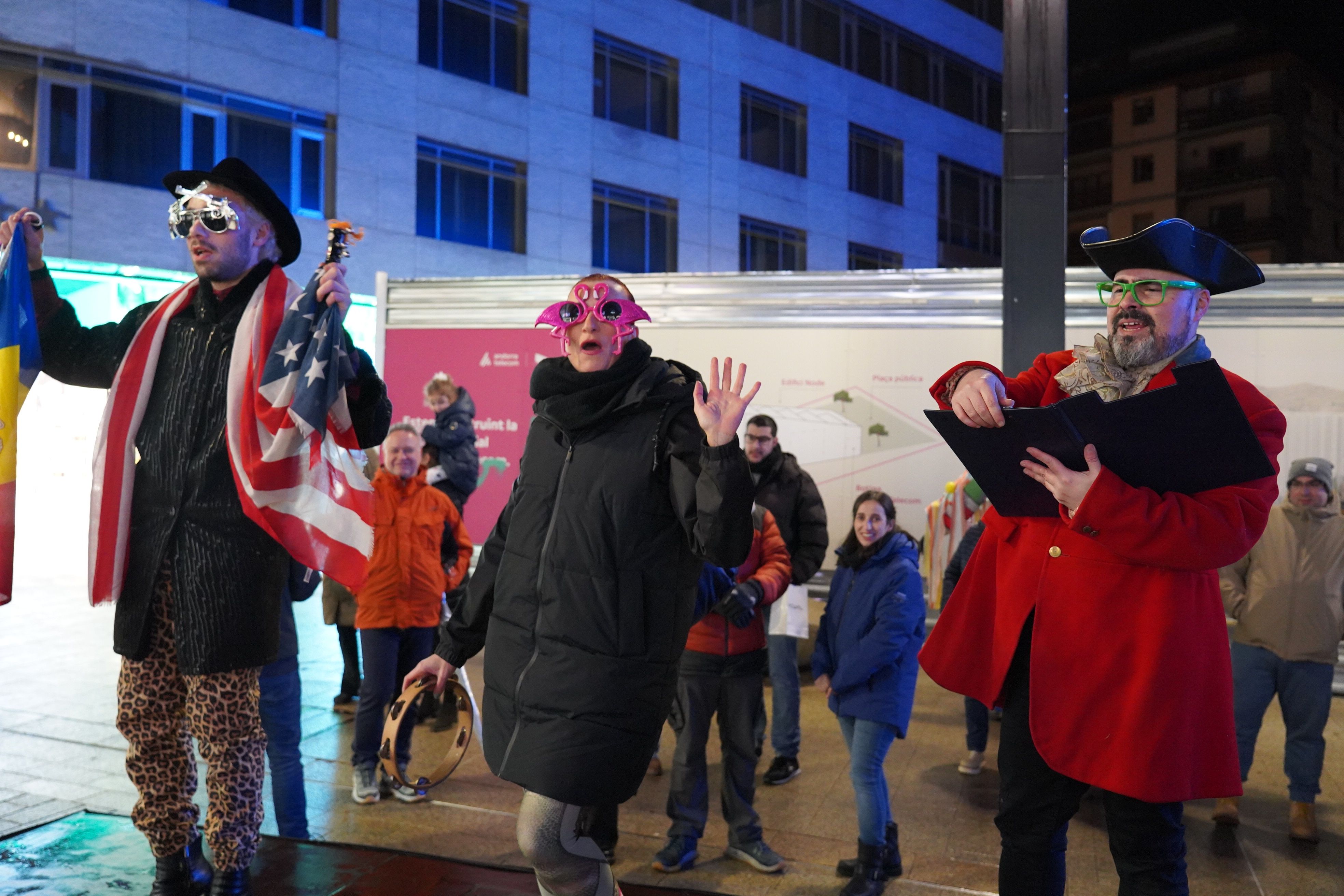 Un moment del discurs.