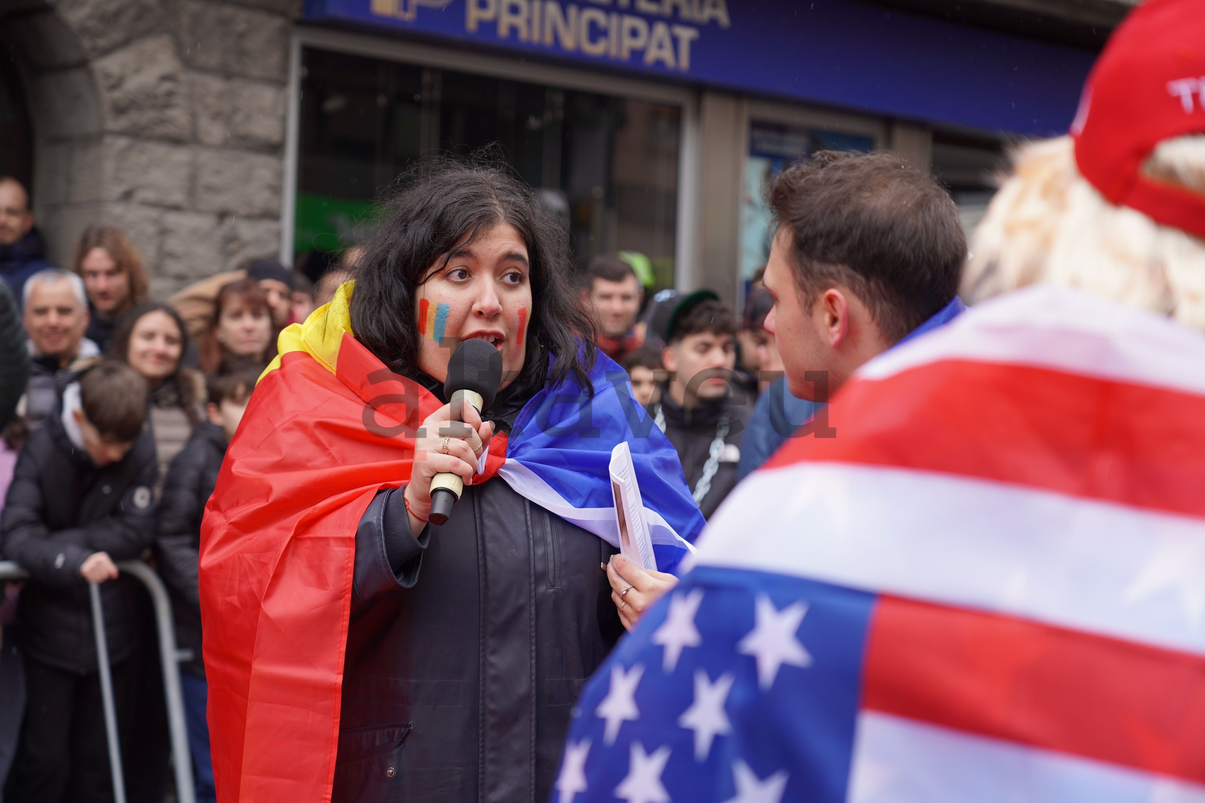Una representant de la classe mitjana andorrana.