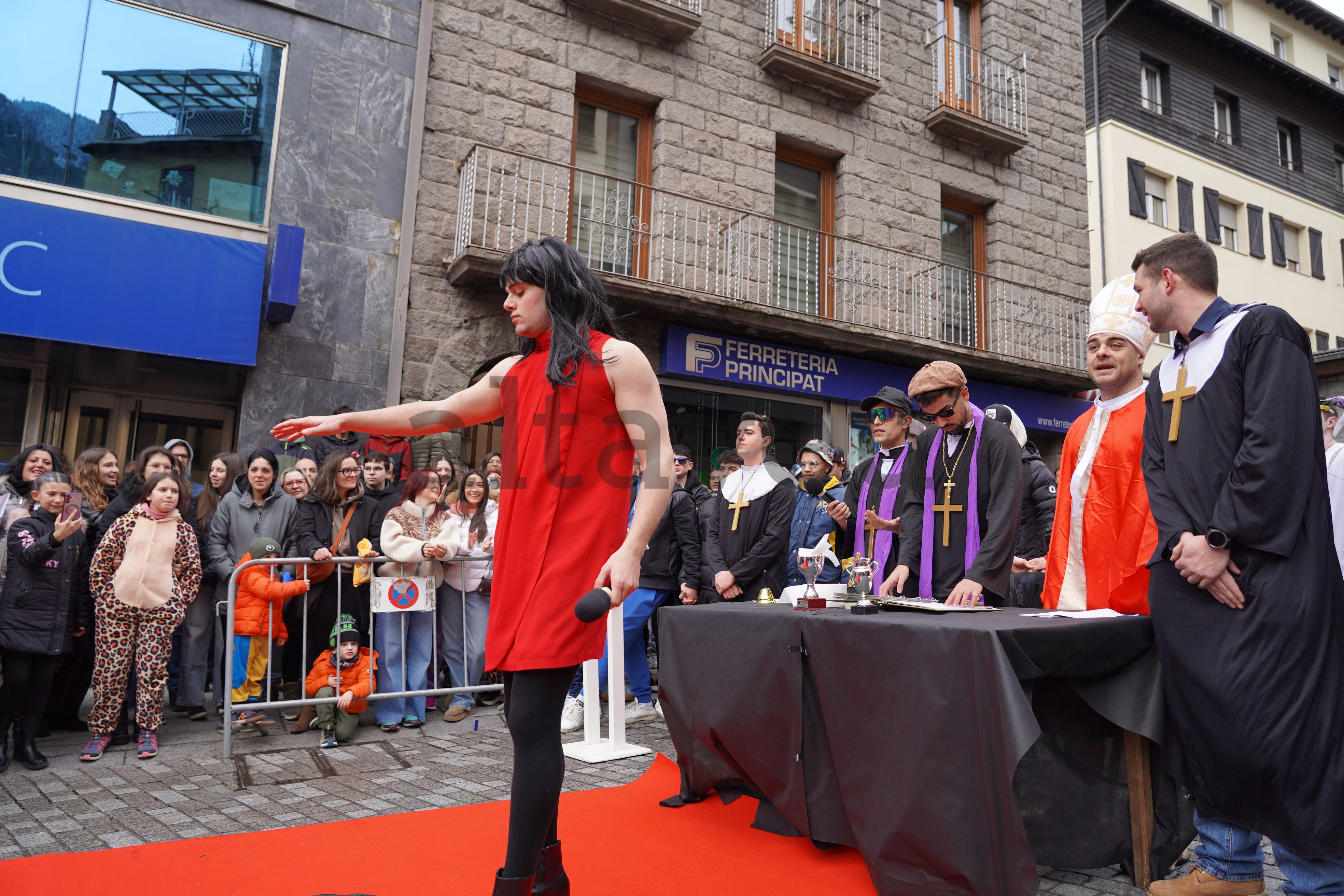 Un moment de la cerimònia.