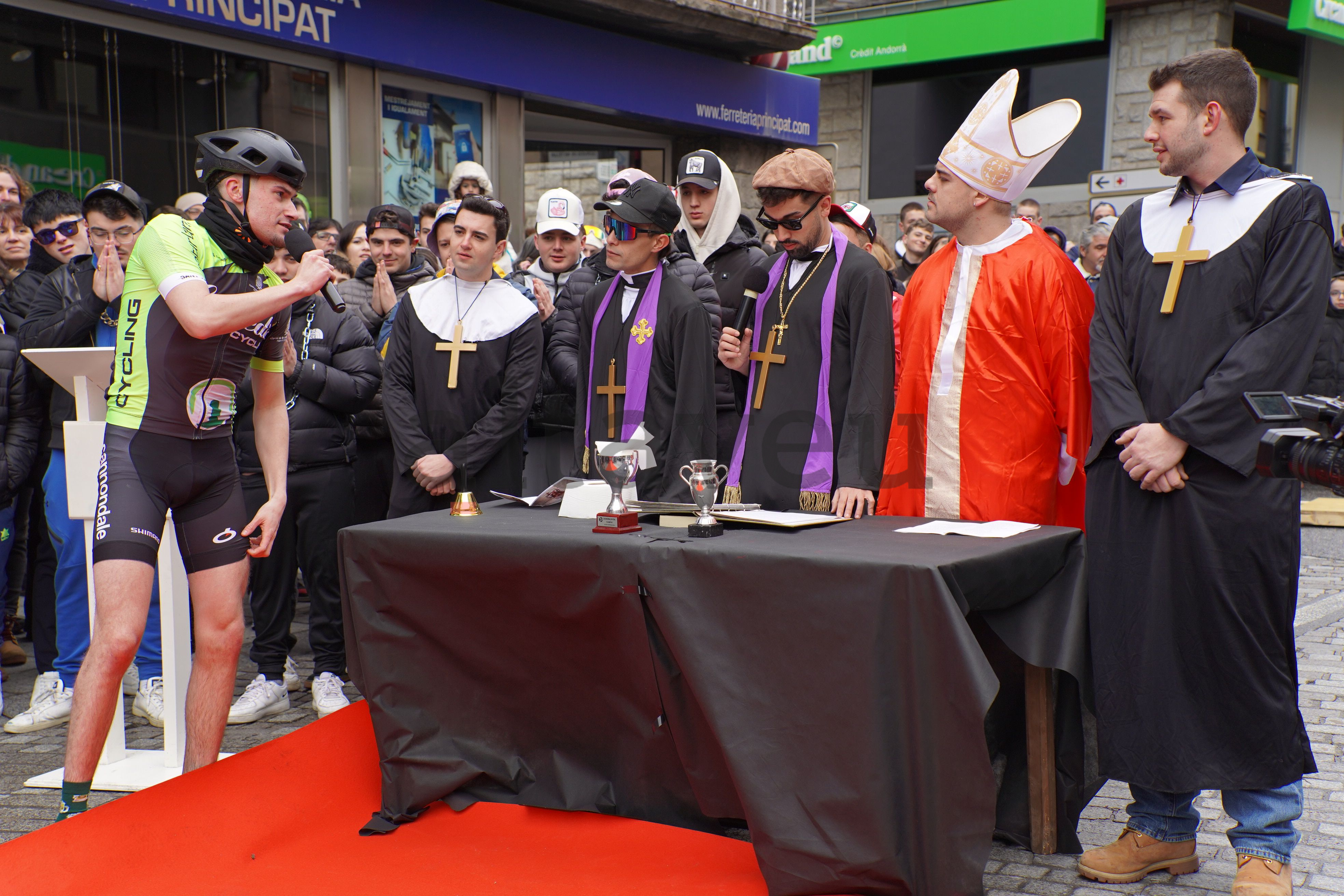 Un moment de la cerimònia.