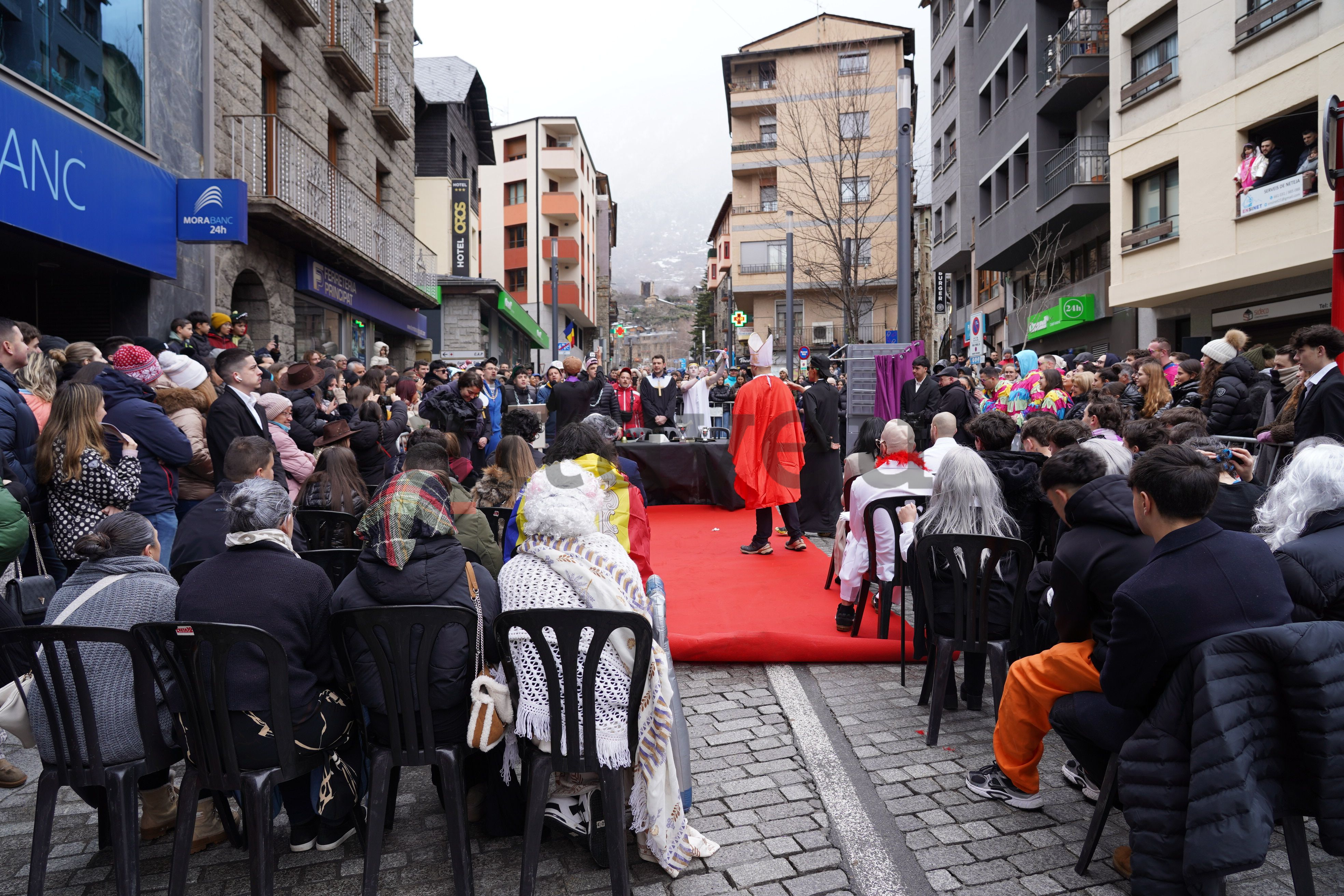 Un moment de la cerimònia.
