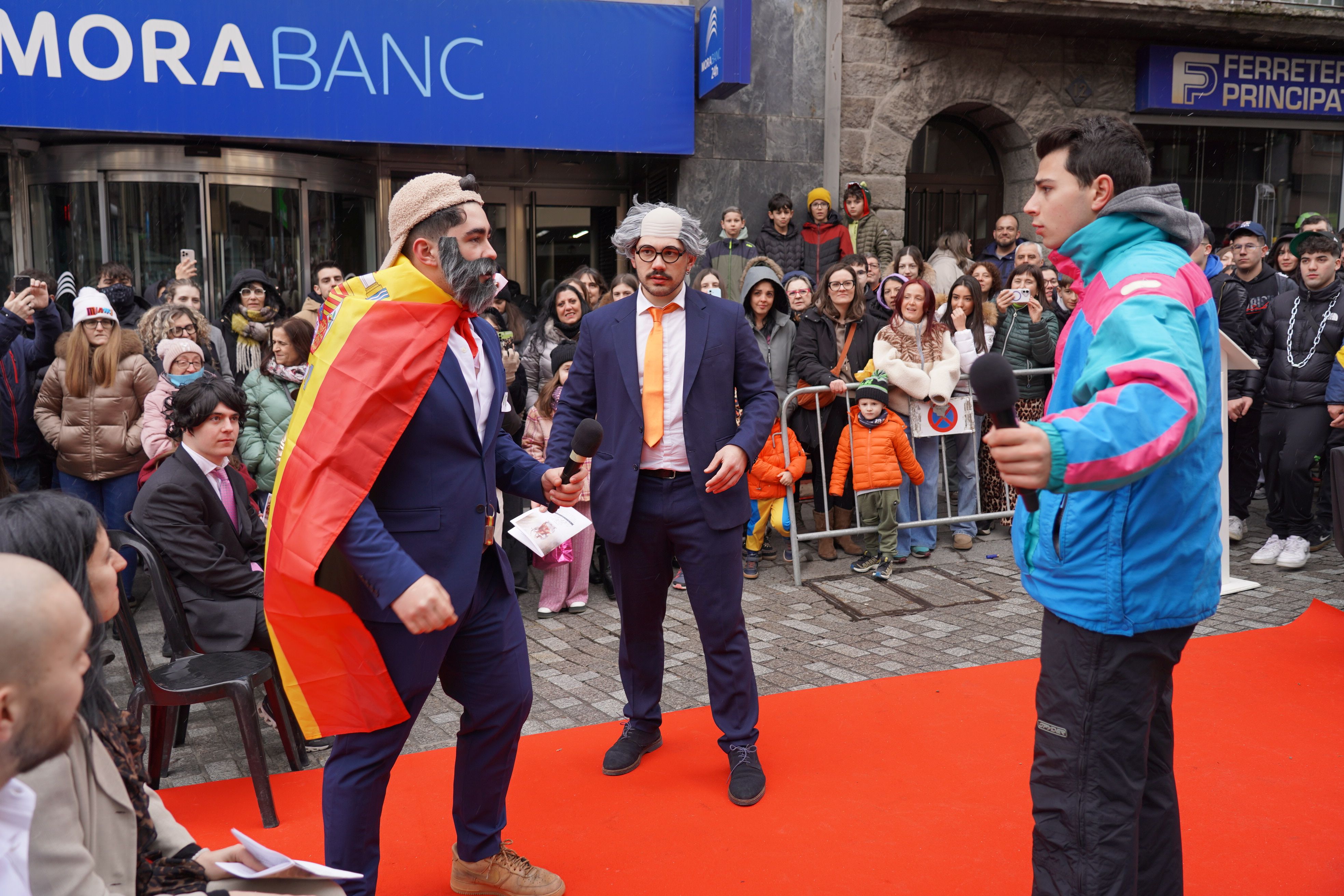 Un moment de l'acte.