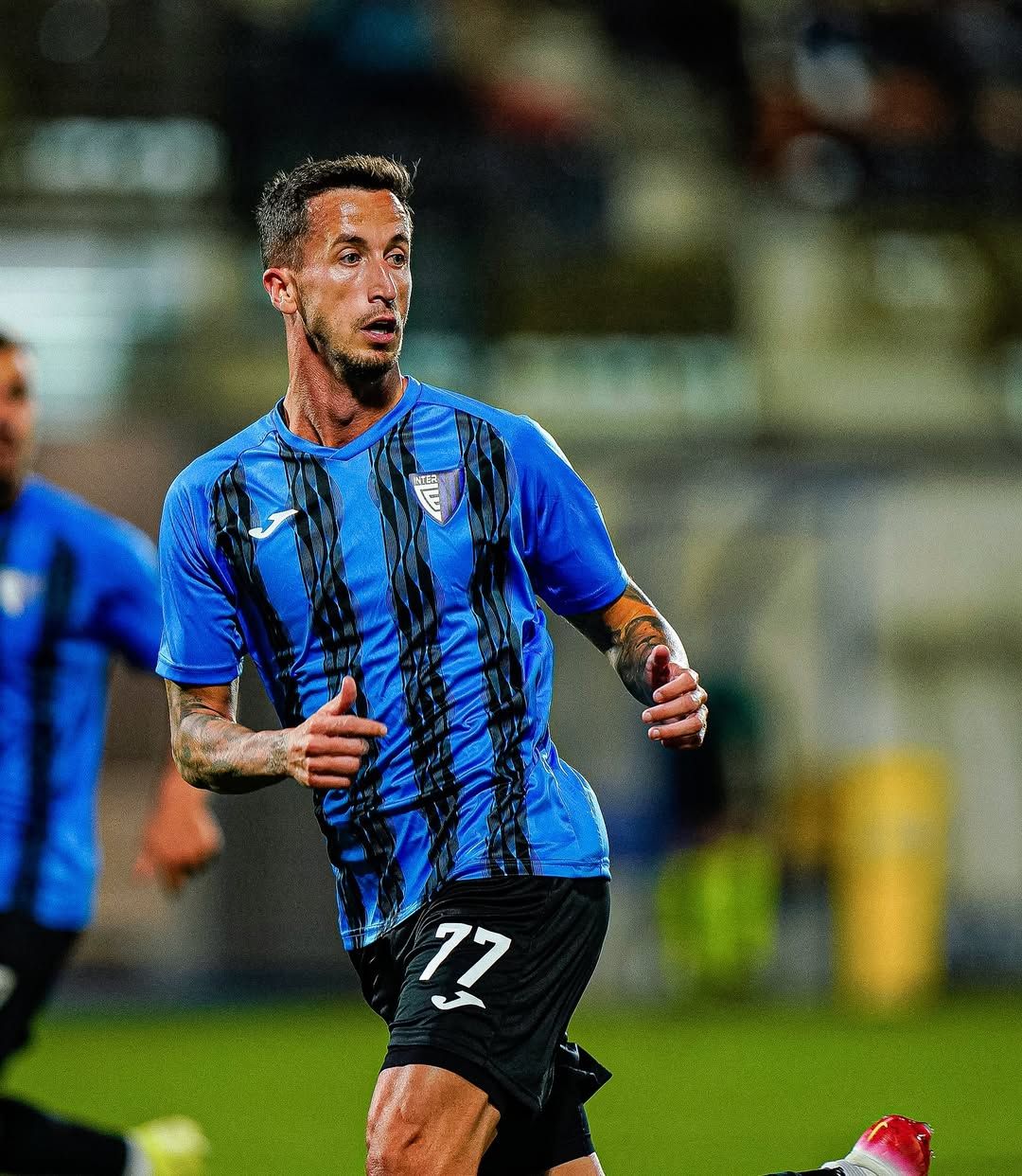 L'andalús Juan Cámara, amb la samarreta de l'Inter Club d'Escaldes.