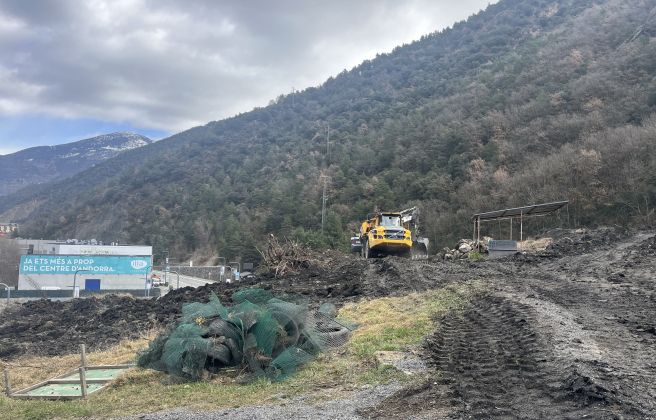 Inici d’obres de la nova ETR del riu Runer.