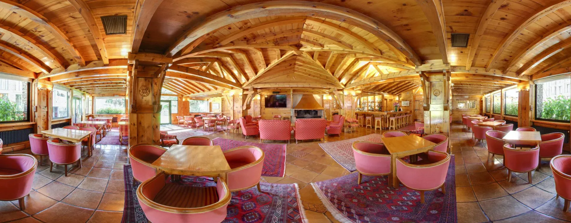 Una de les estances de l'hotel on van passar els fets.