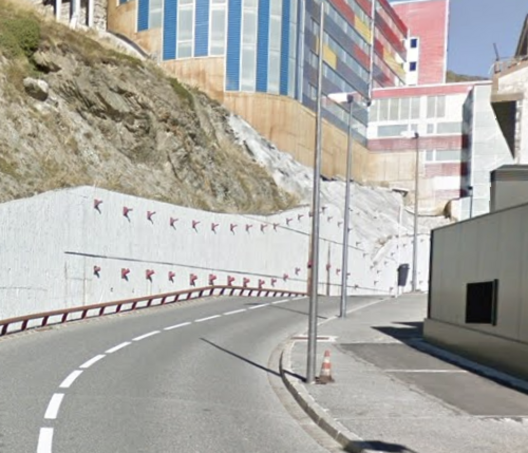 Una imatge del carrer de les Pistes.