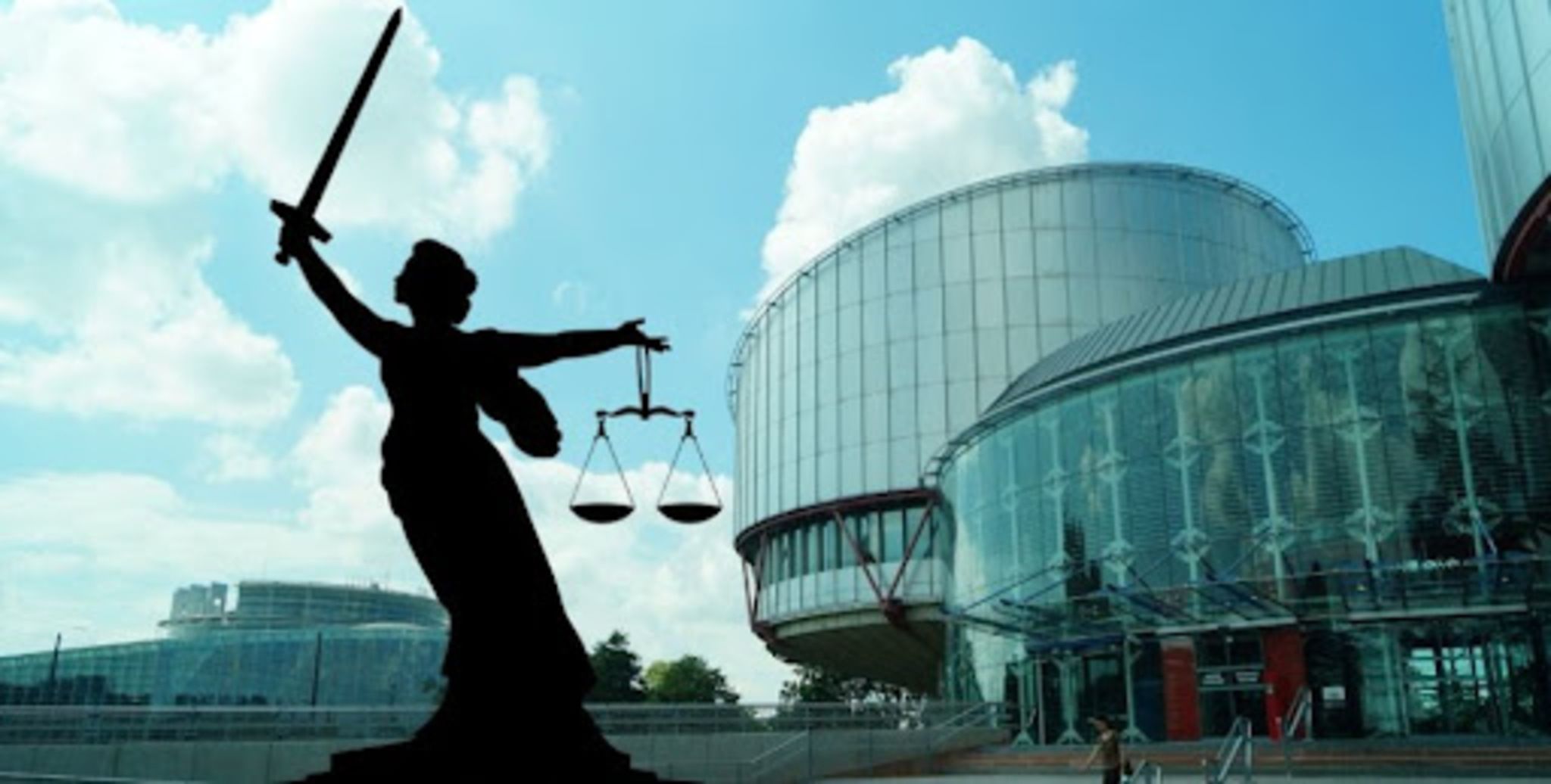 Una imatge del Tribunal d'Estrasburg.