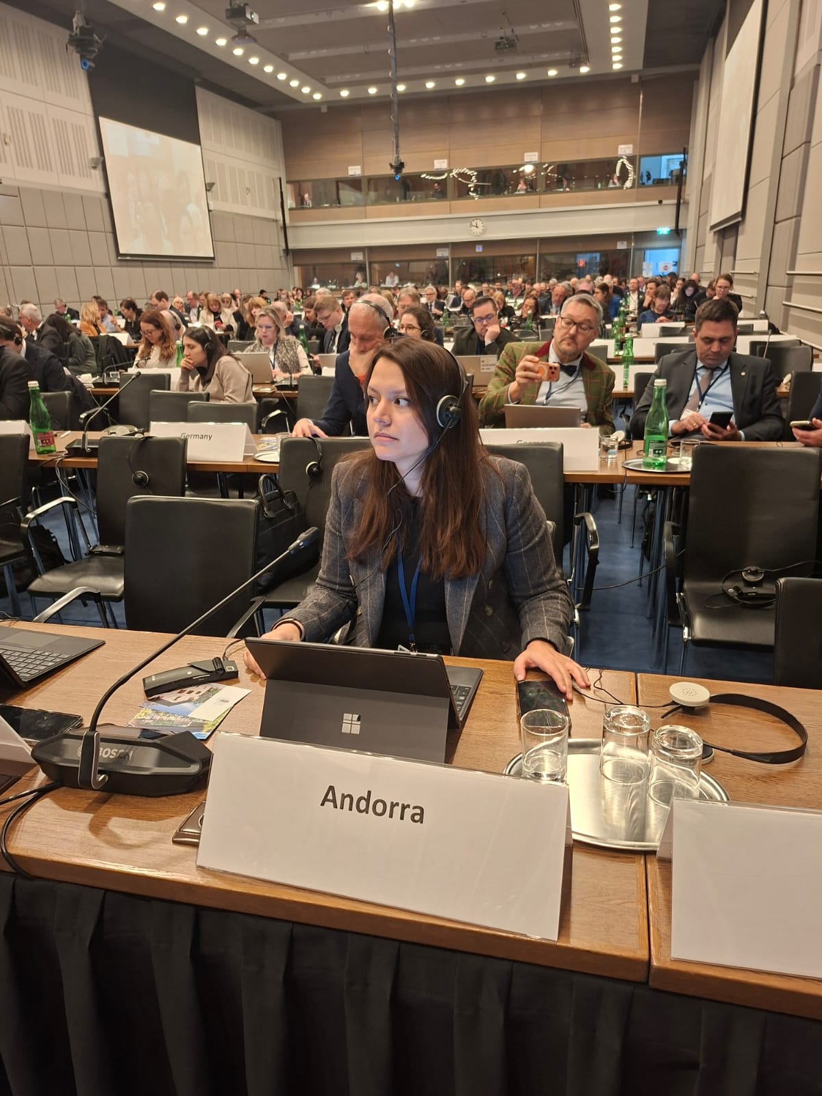 La delegació andorrana presenta la pròxima Sessió de Tardor de l’OSCE durant l’Assemblea Parlamentària a Viena.