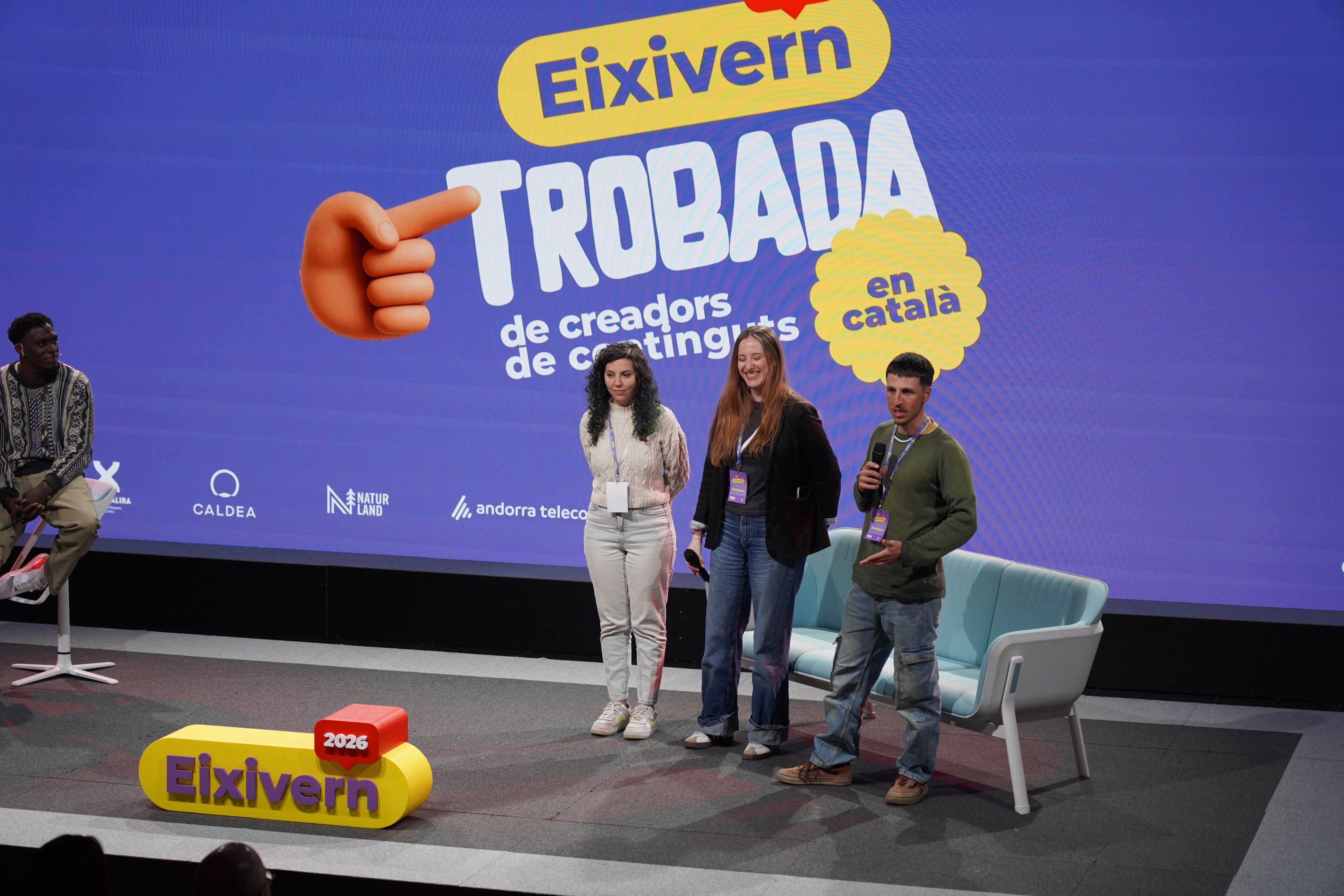 Un moment de la trobada.