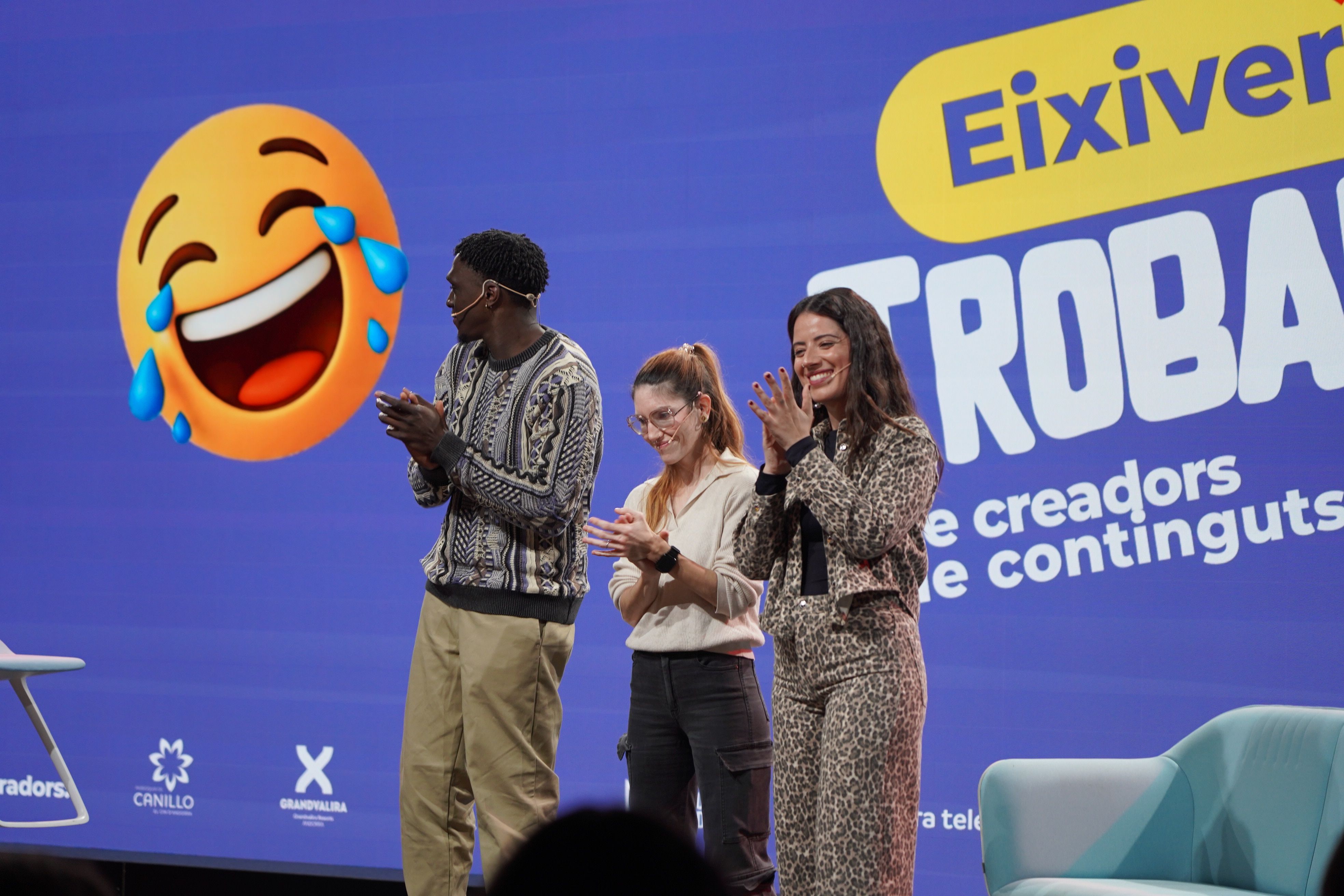 Wizproblema, Mohamed Lamin; la reportera de l'APM?, Nerea Sanfe, i Laura Zurriaga.