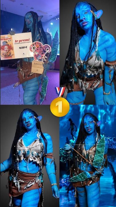 La Sandra, model d'Avatar de la Andrea Ruiz, guanyadora del concurs.