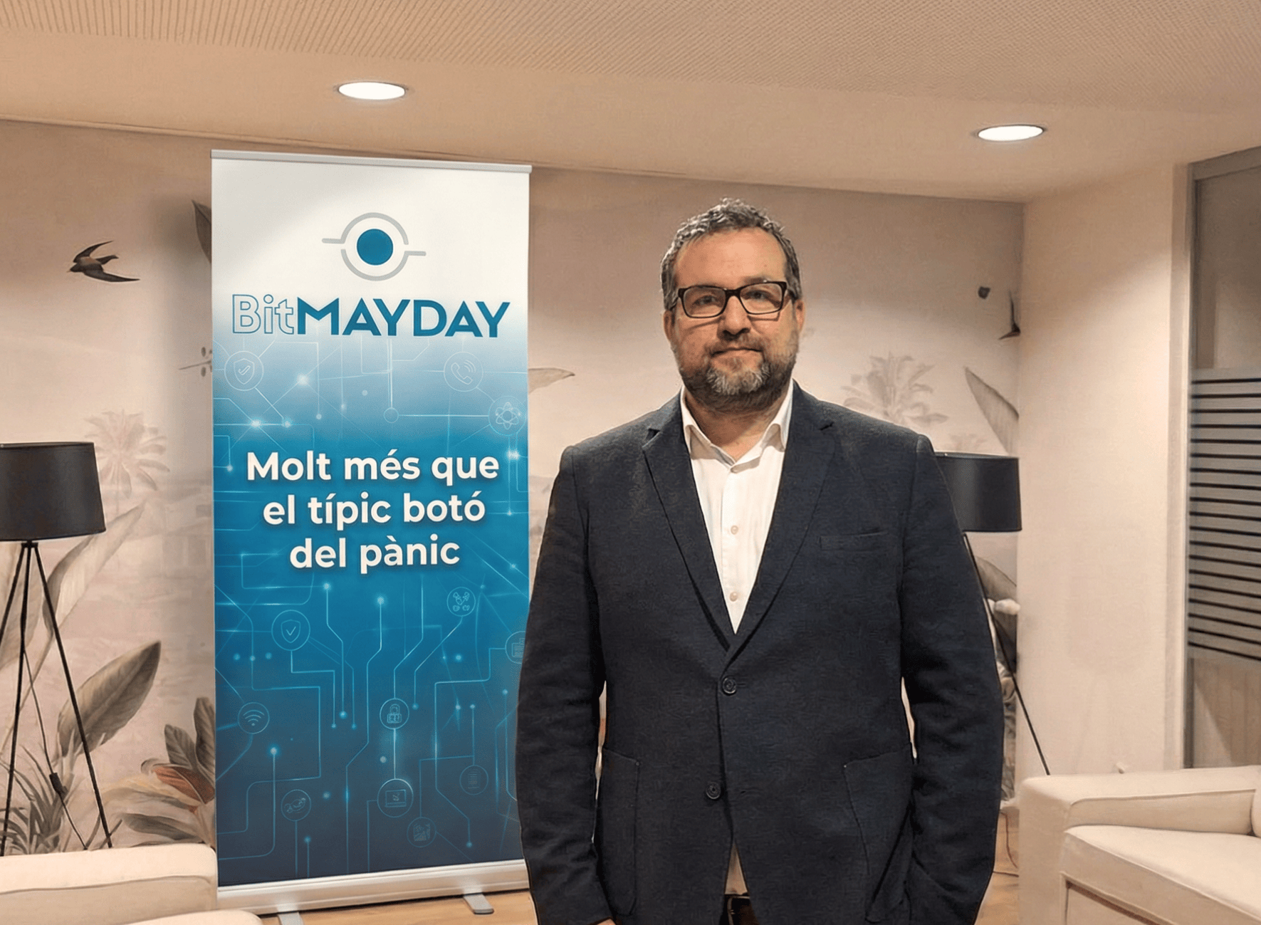 Jordi Parareda fundador de BitMAYDAY Jordi Parareda fundador de BitMAYDAY