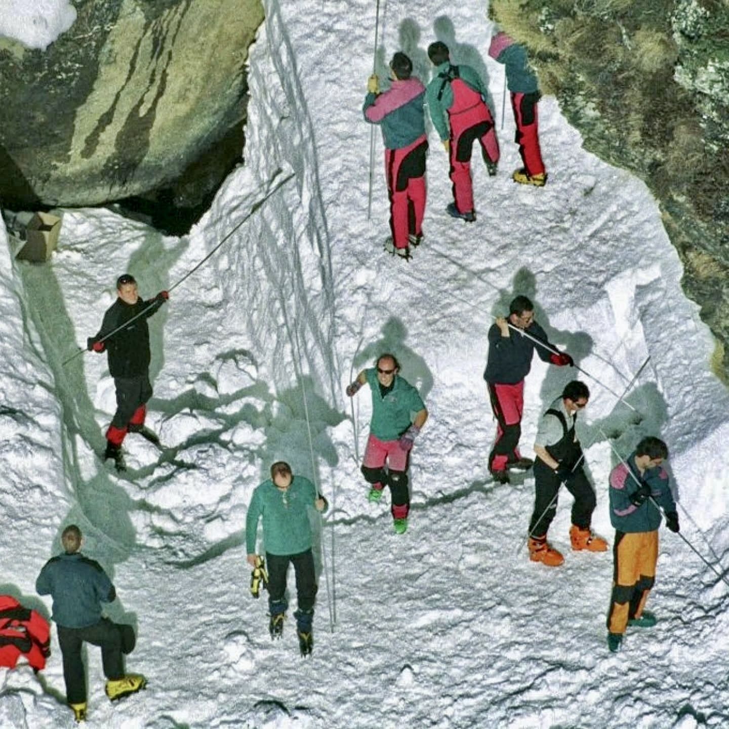 Treballs de sondatge. Treballs de sondatge.