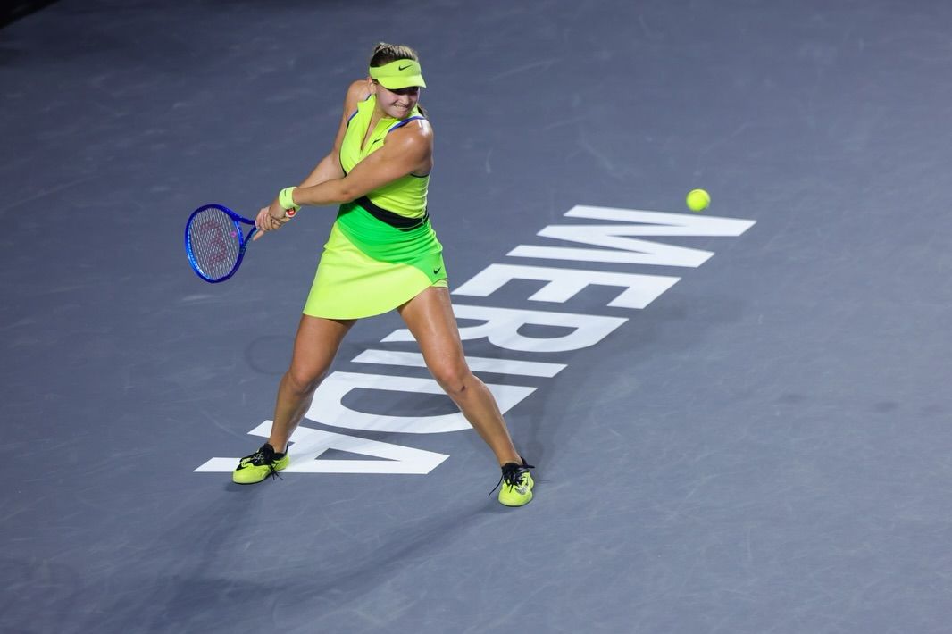 Vicky Jiménez, durant el partit de quarts contra Zhang. 