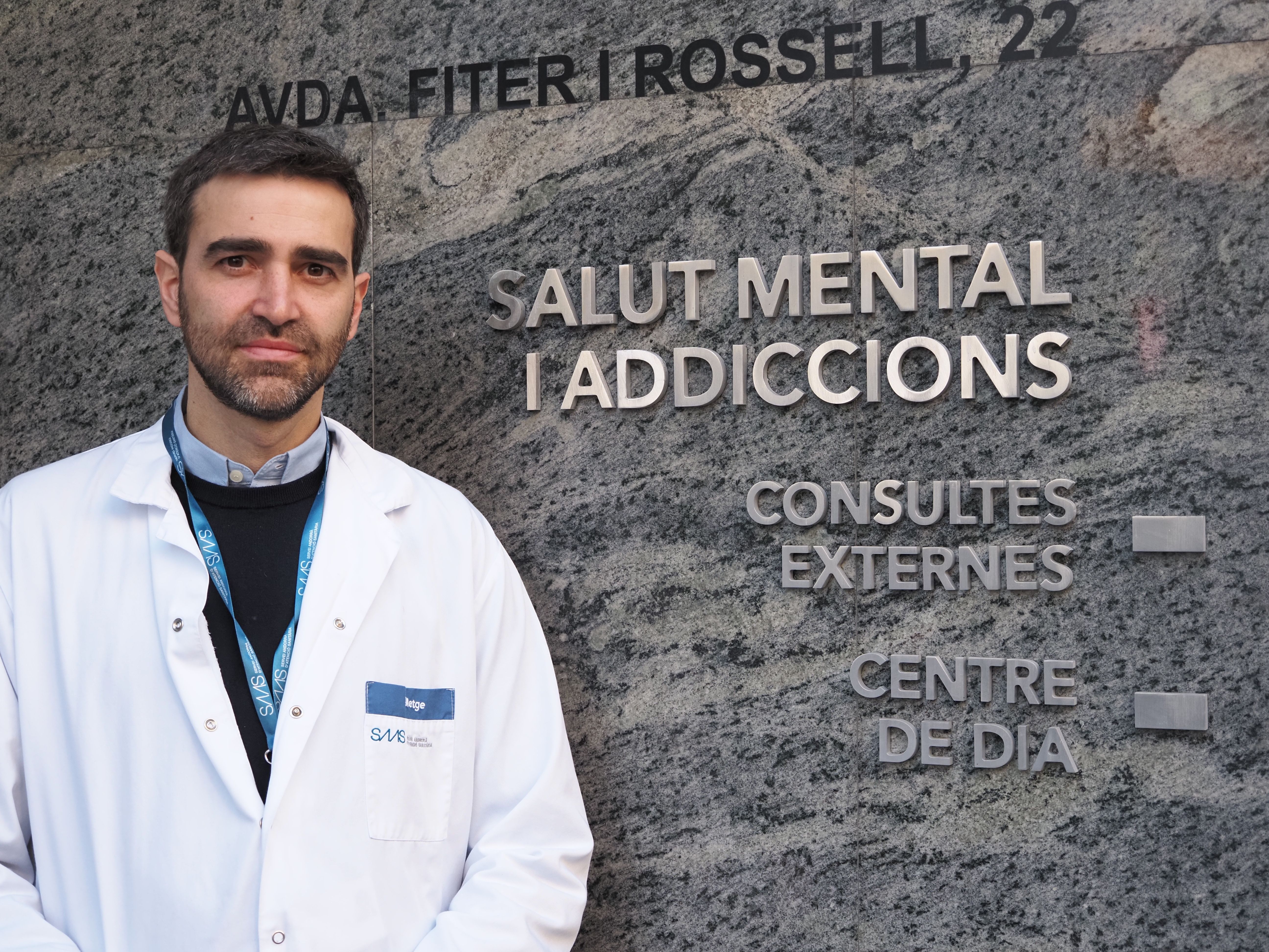 Joan Soler a l'entrada del Ròdol. // M. P.