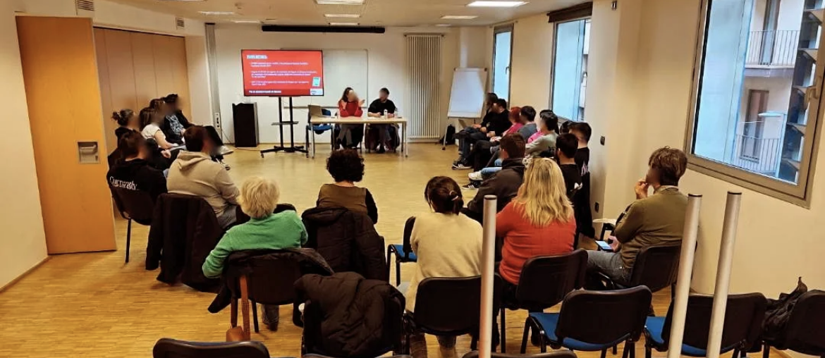 Una imatge de l'assemblea.