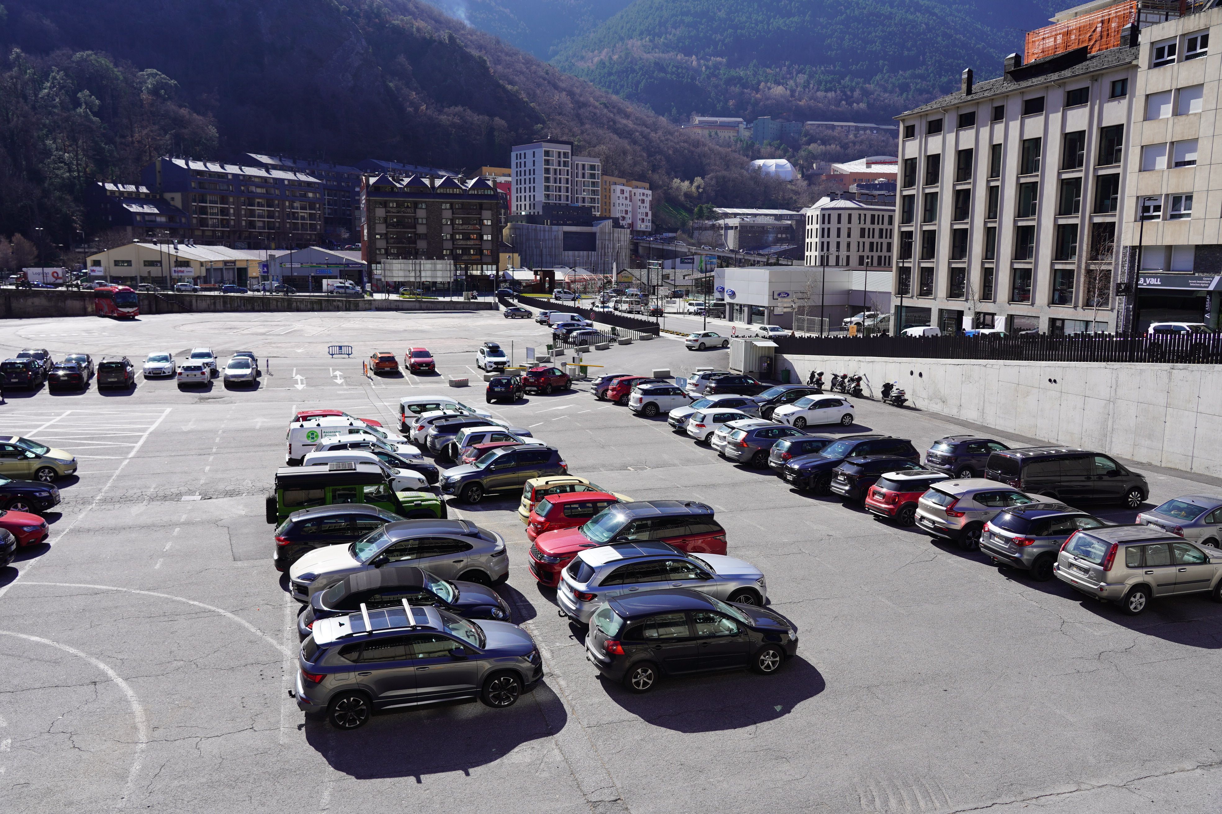 Aparcament Prada Casadet.