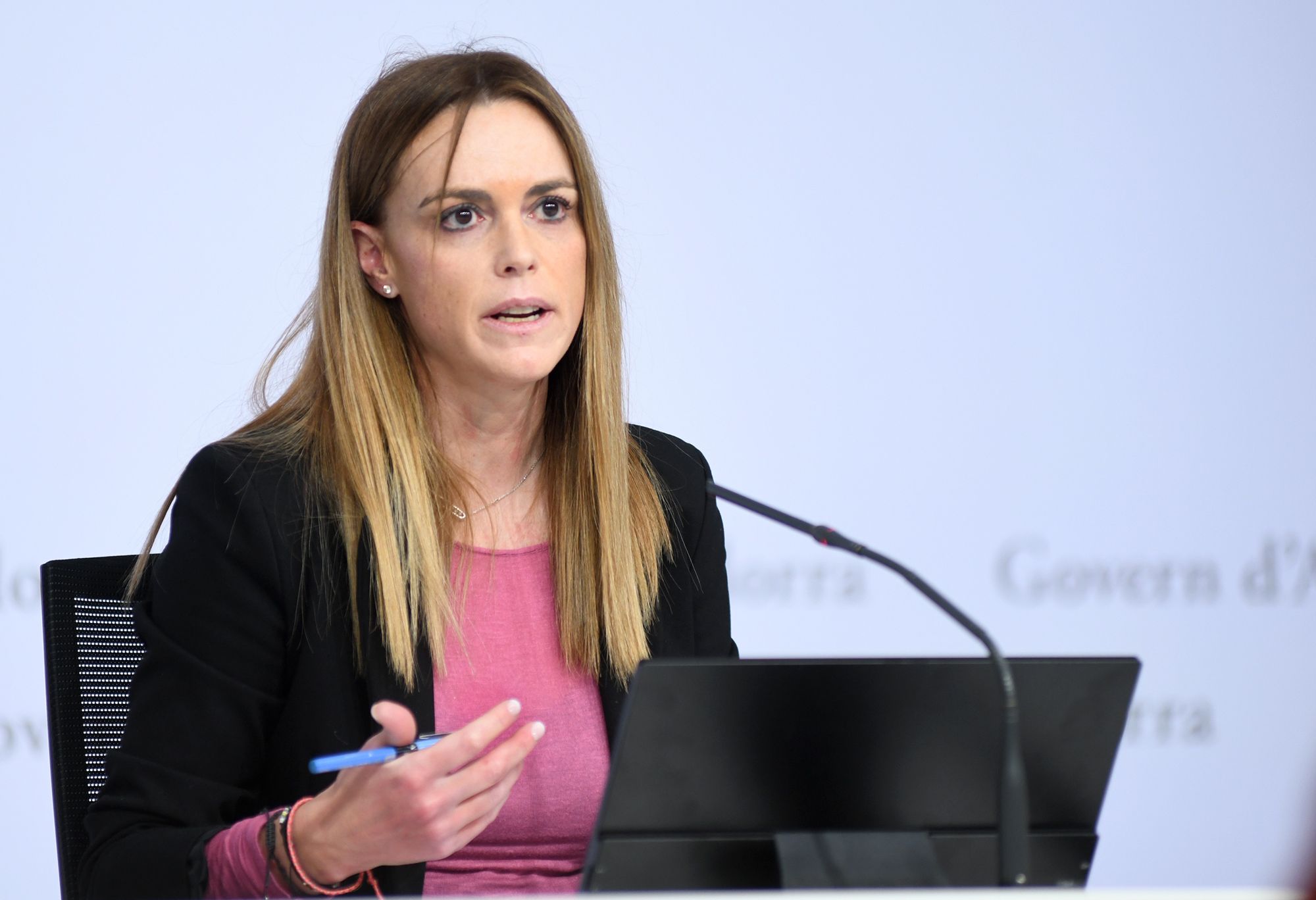 La portaveu del Sindicat, Rebeca Bonache.