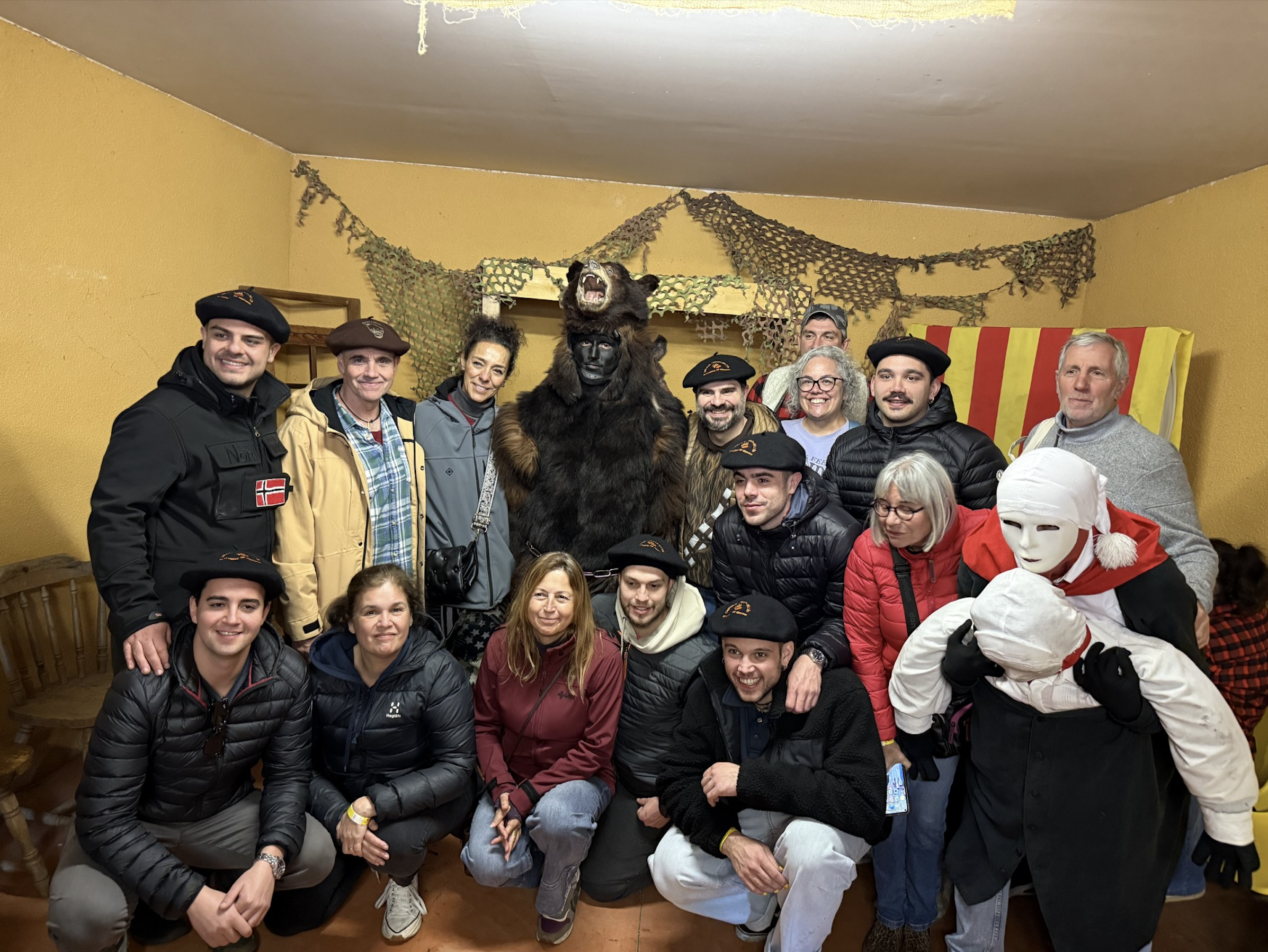 Ordino i Encamp han participat a la Festa de l’Os de Sant Llorenç de Cerdans.