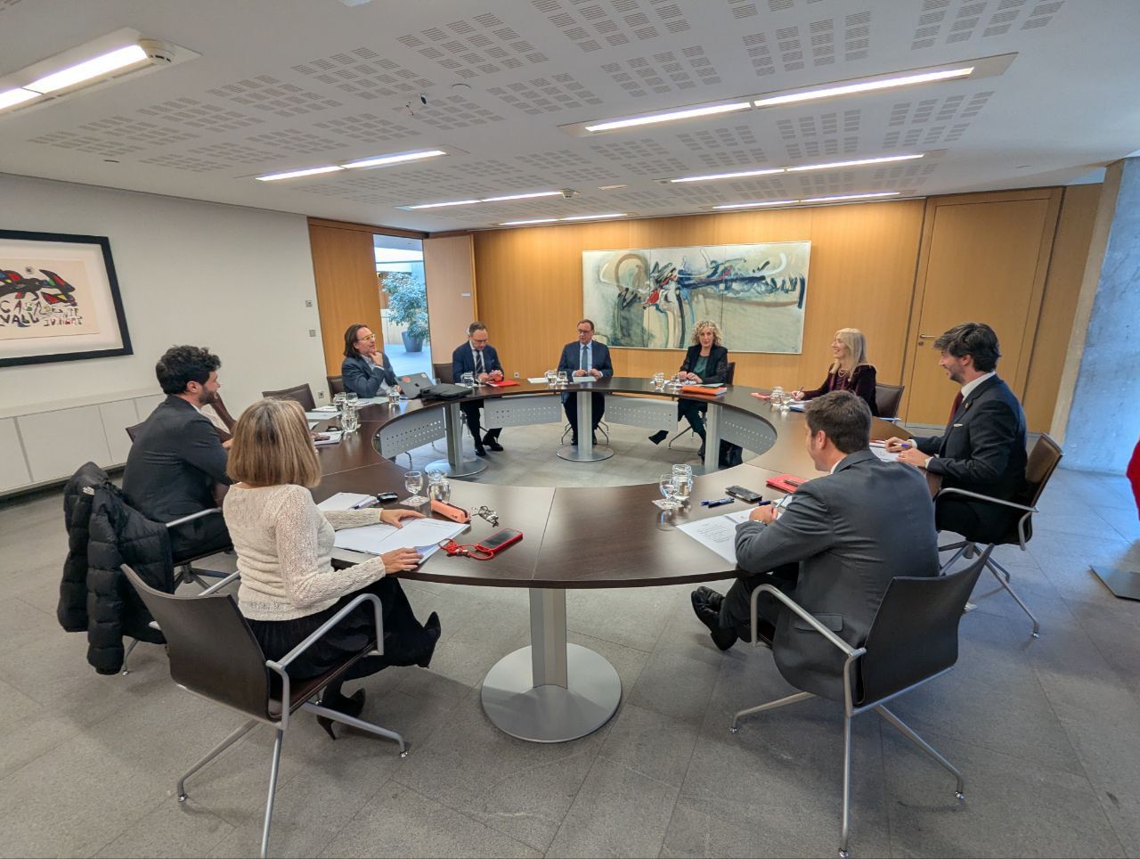 Junta de presidents del 2 de març.