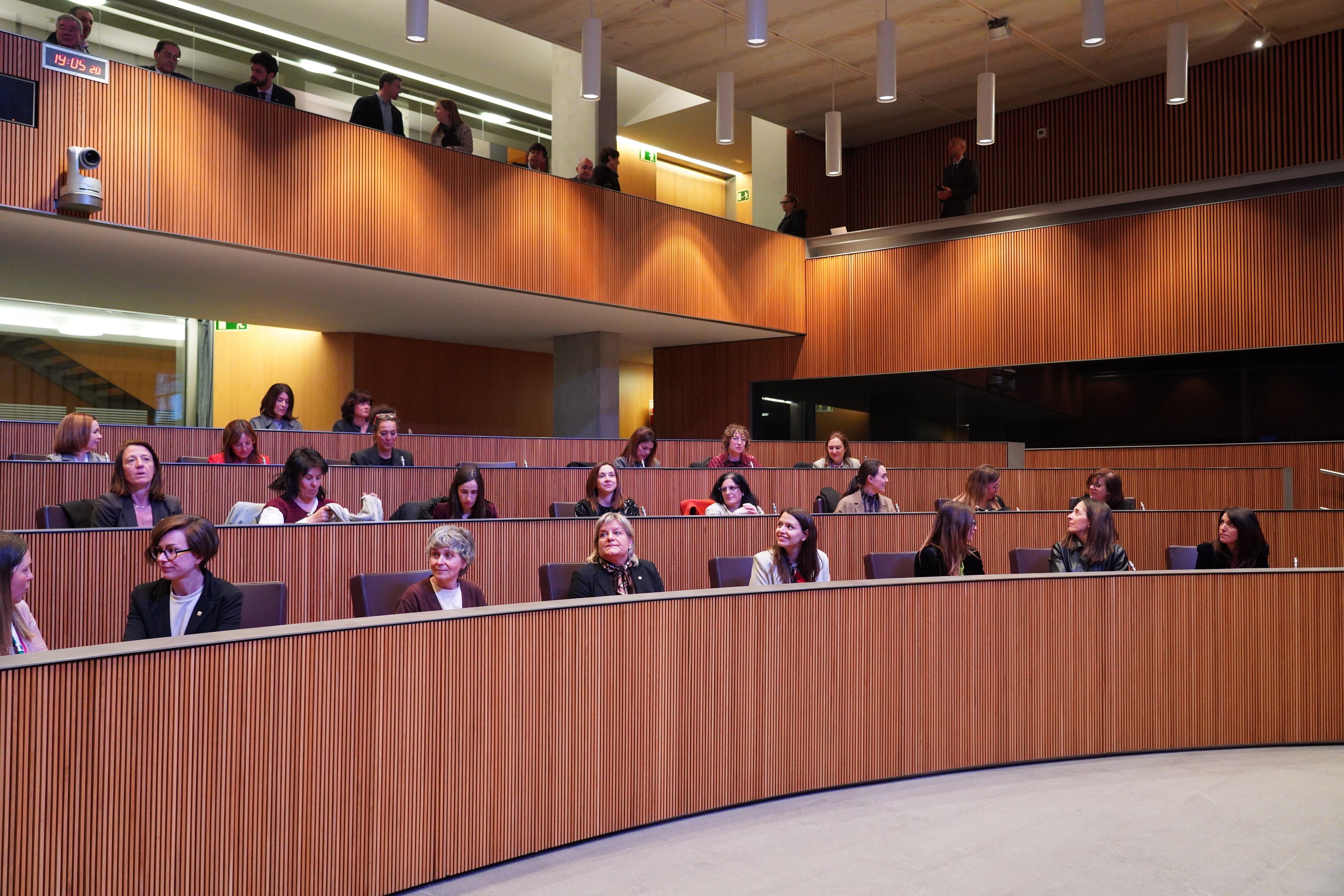 Acte commemoratiu del Dia Internacional de la Dona al Consell General. Acte commemoratiu del Dia Internacional de la Dona al Consell General.