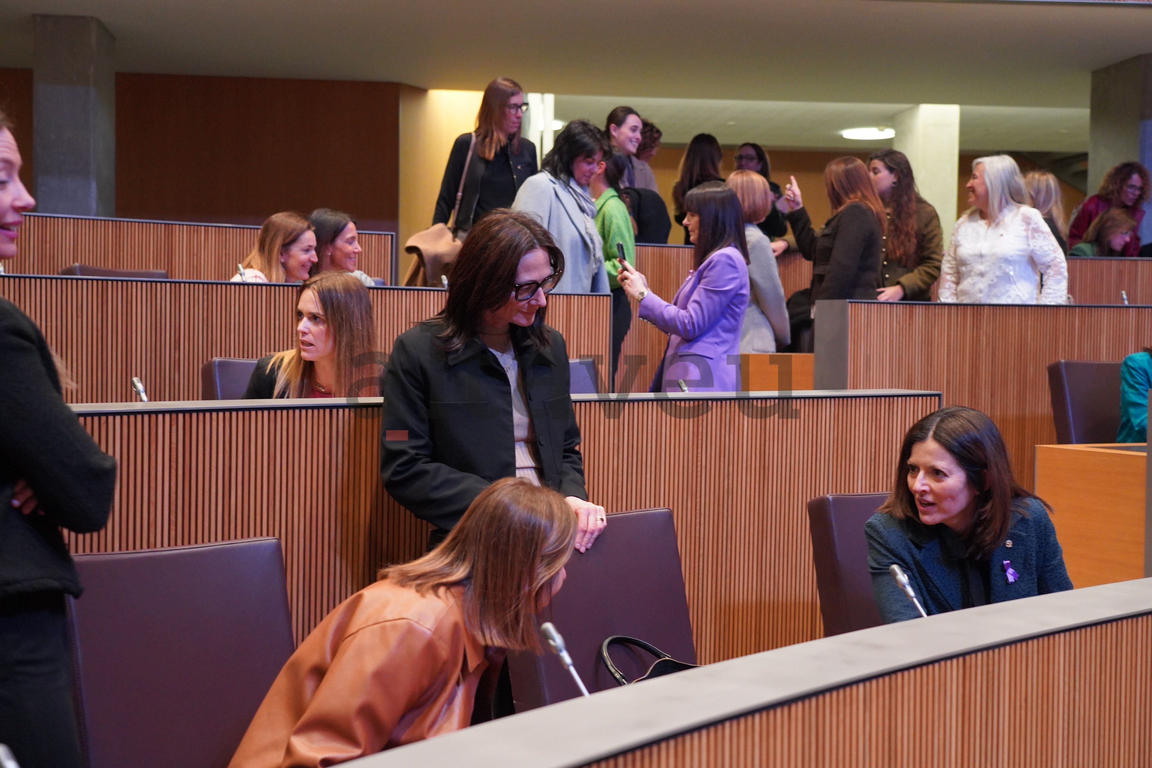 Les ministres Imma Tor, Ester Molné i Trini Marín. Les ministres Imma Tor, Ester Molné i Trini Marín.