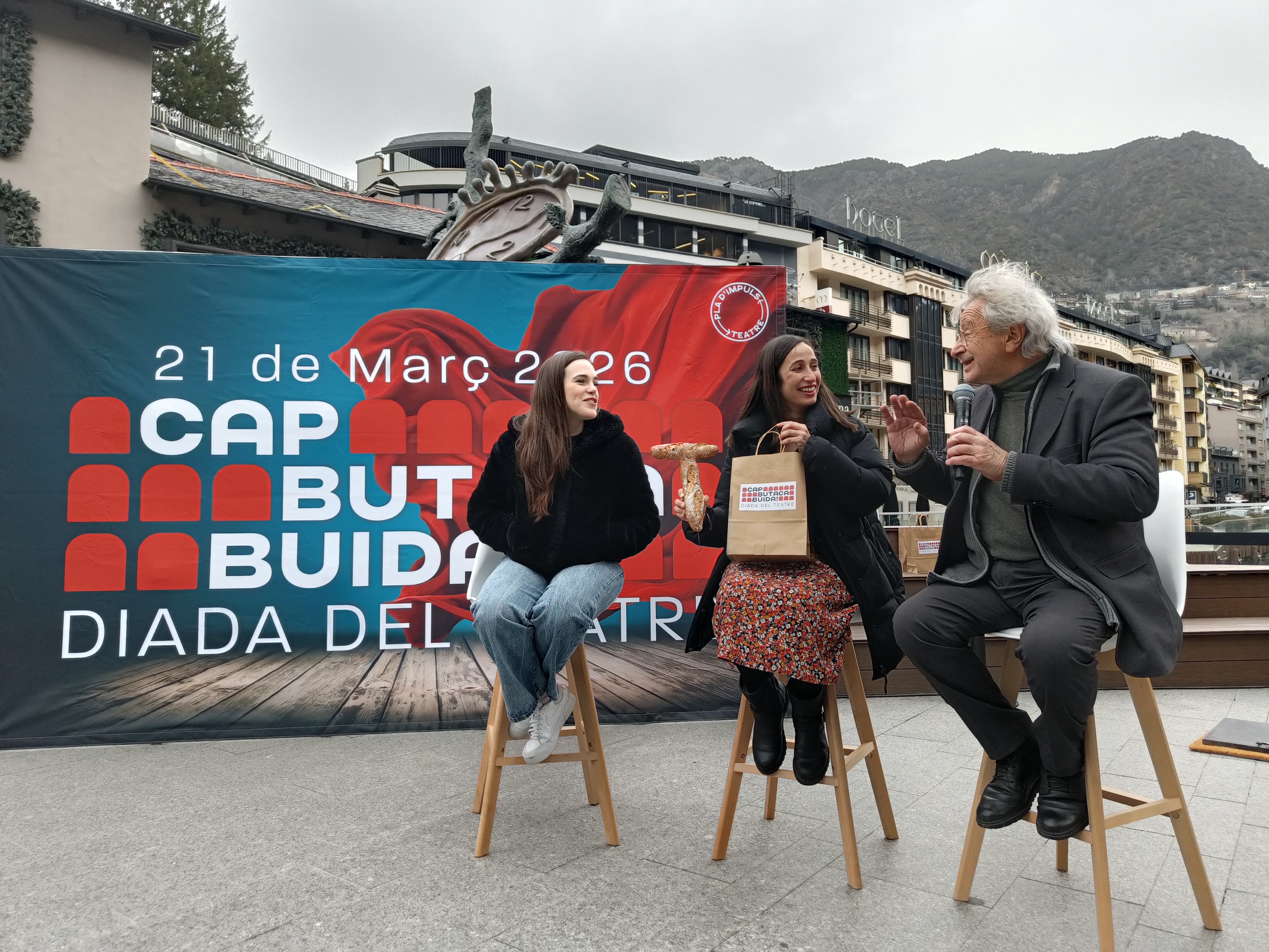 La diada també té "pa del teatre" que oferiran al públic 80 forns de Catalunya // M.P.