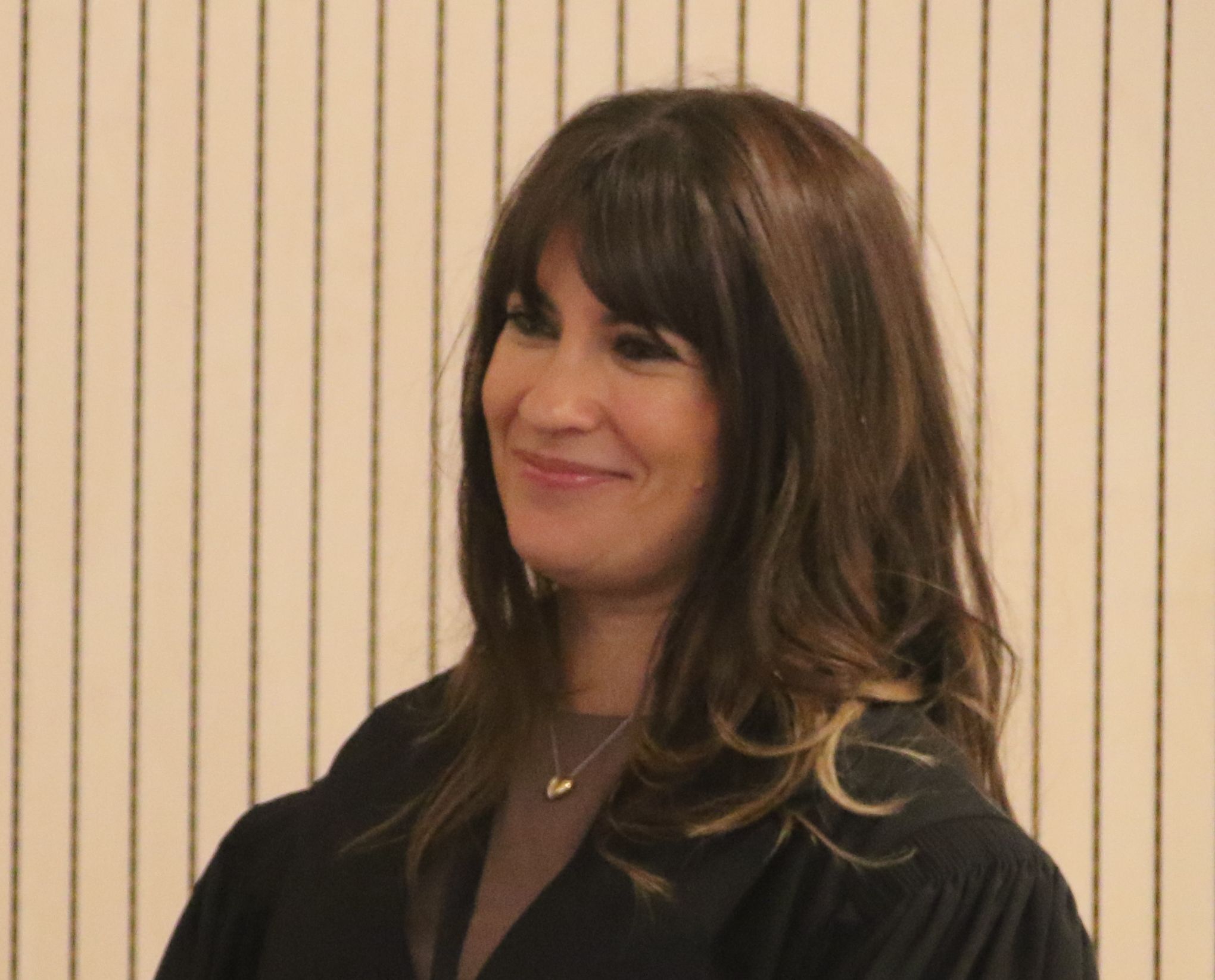 Elisabet Puente Peregrina en la darrera Obertura de l'Any Judicial.