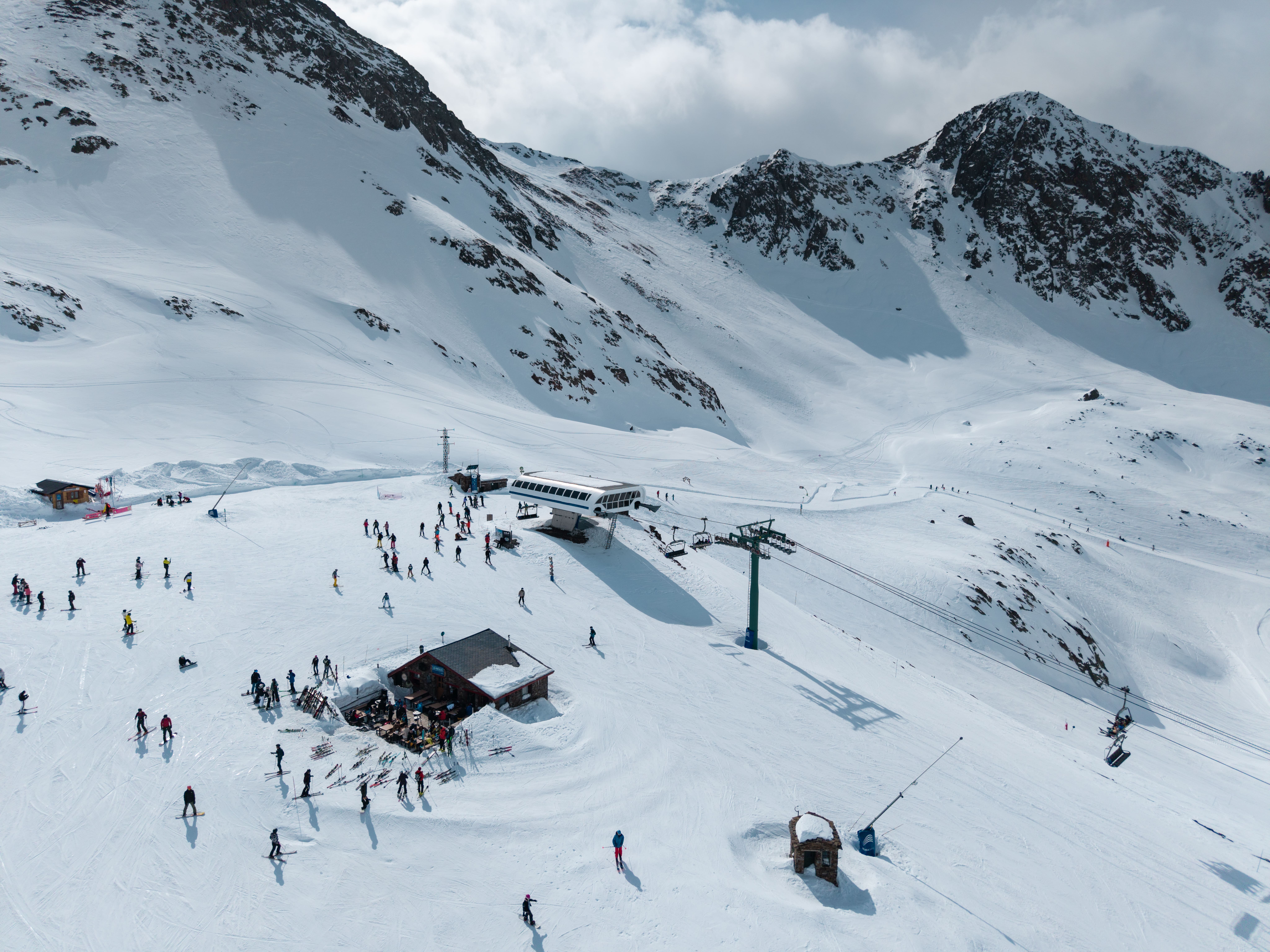 Imatge de l'estat d'Ordino Arcalís, aquesta setmana.