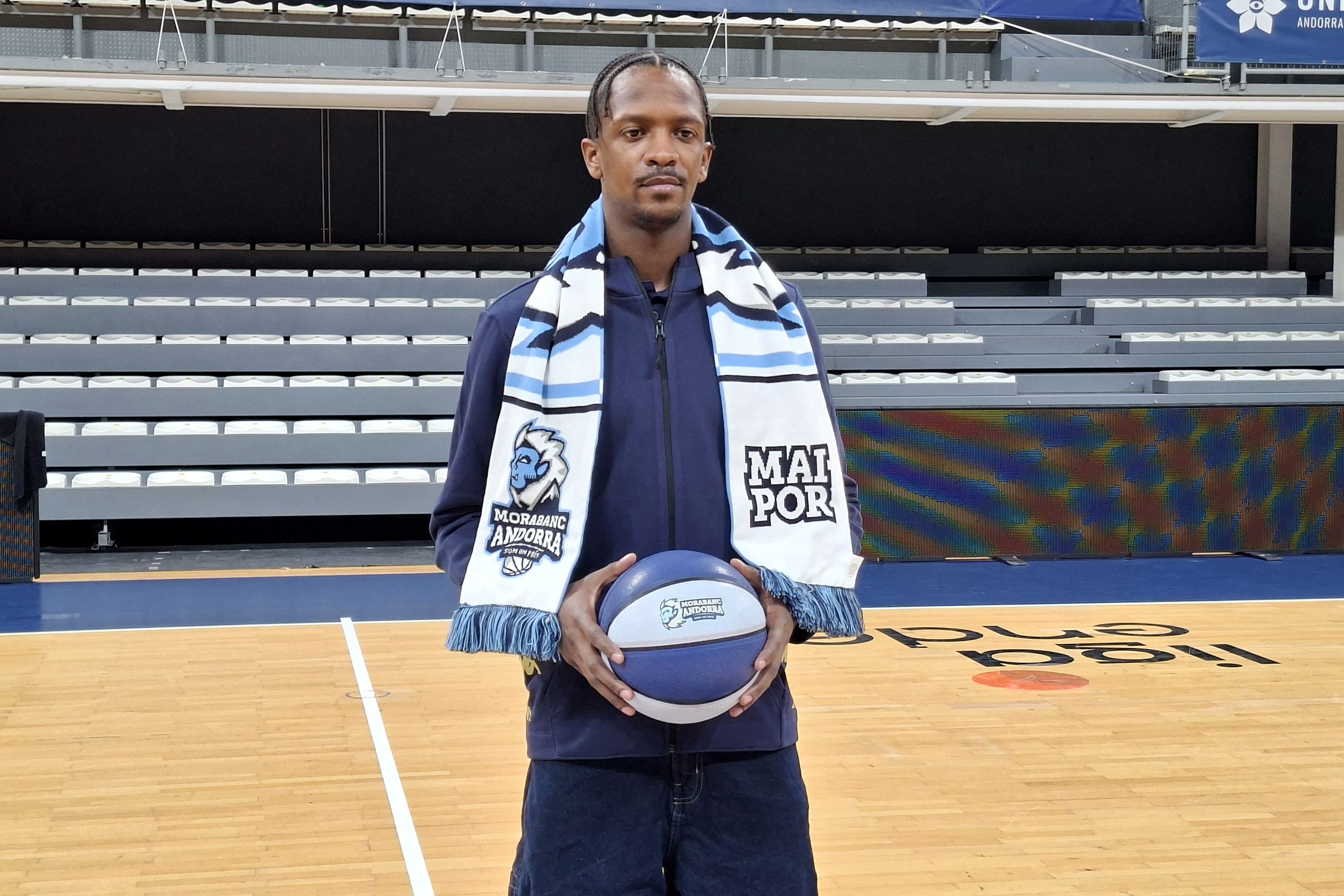 El nou jugador del BC MoraBanc Andorra, Sir'Jabari Rice.