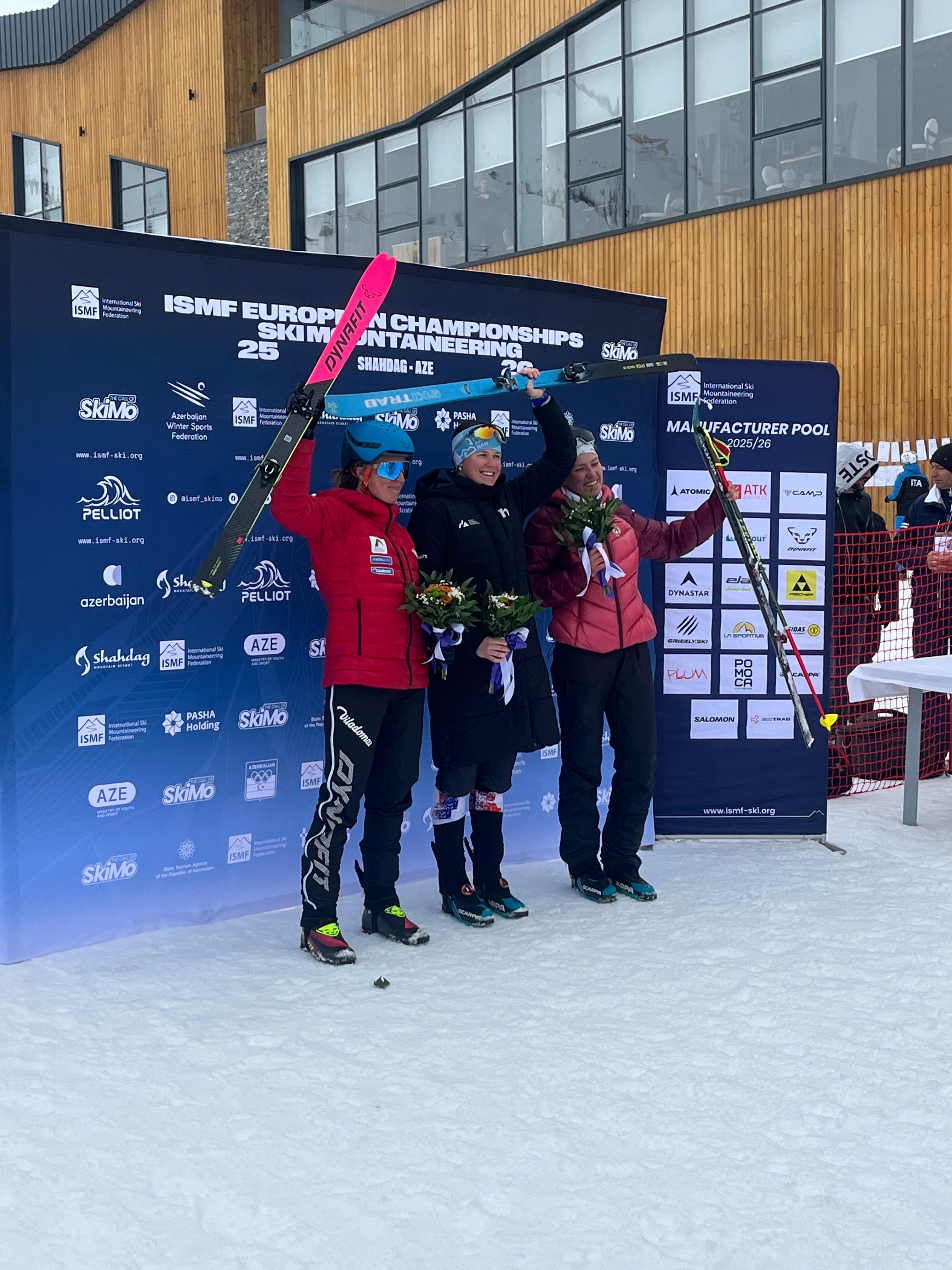 Anción, amb les altres dues U23 situades en millor posició.