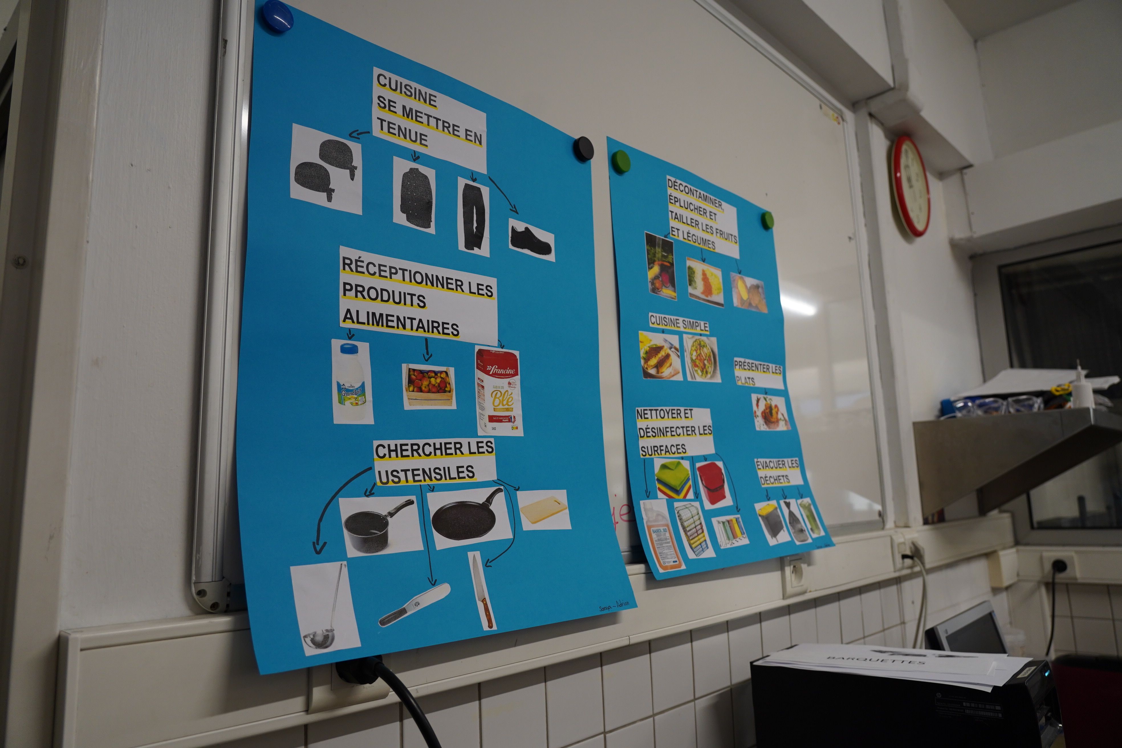 Les normes dels alumnes de producció de restauració. Les normes dels alumnes de producció de restauració.