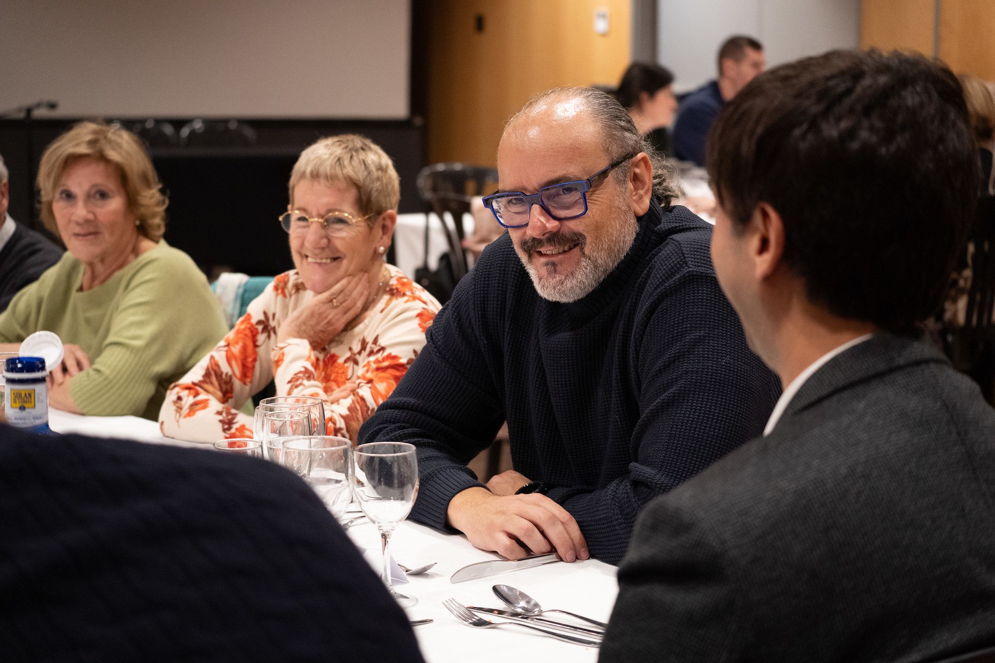 El mànager, recentment al dinar de padrins d'Andorra la Vella.