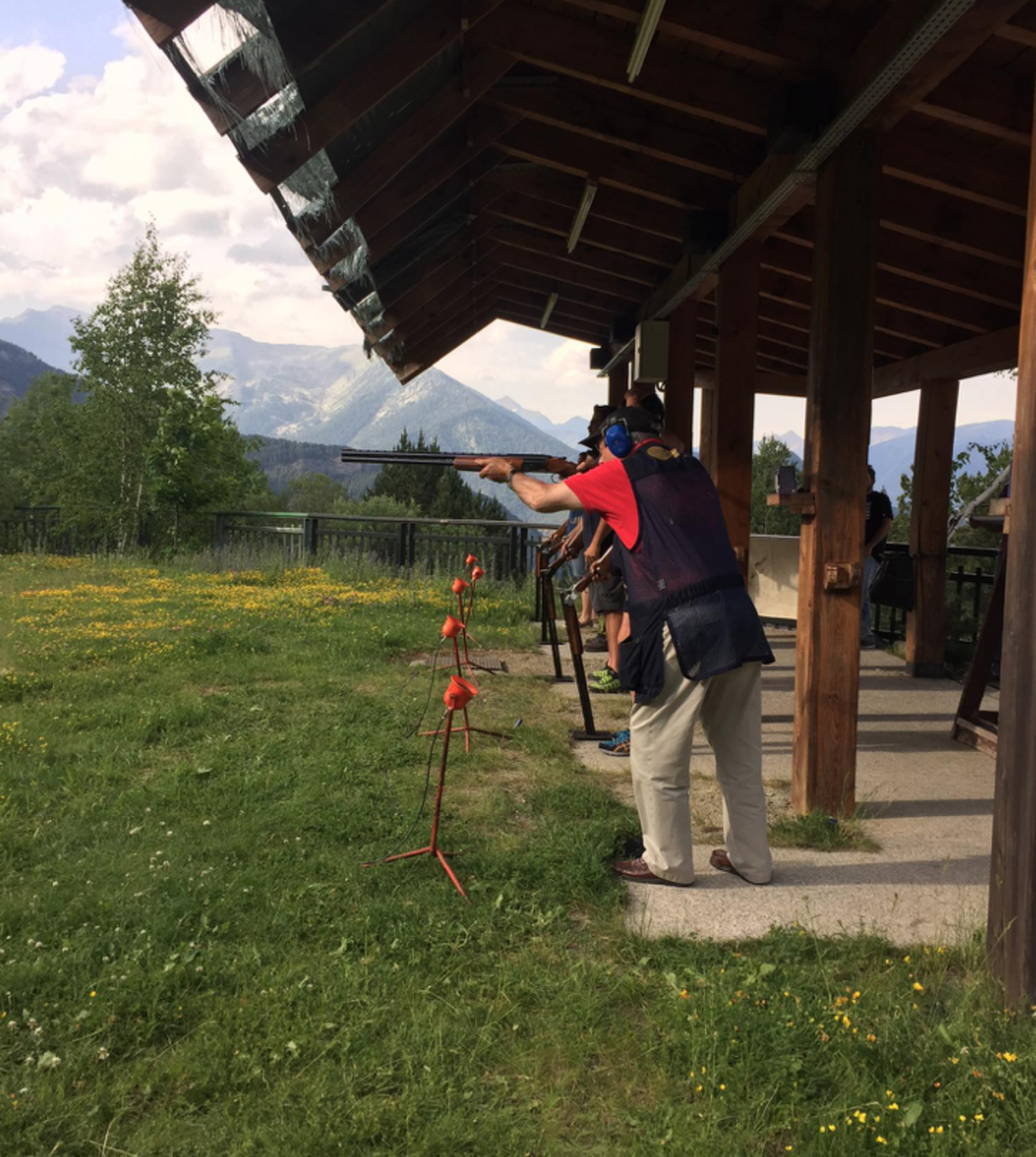 Instal·lacions del camp de tir de Pal.