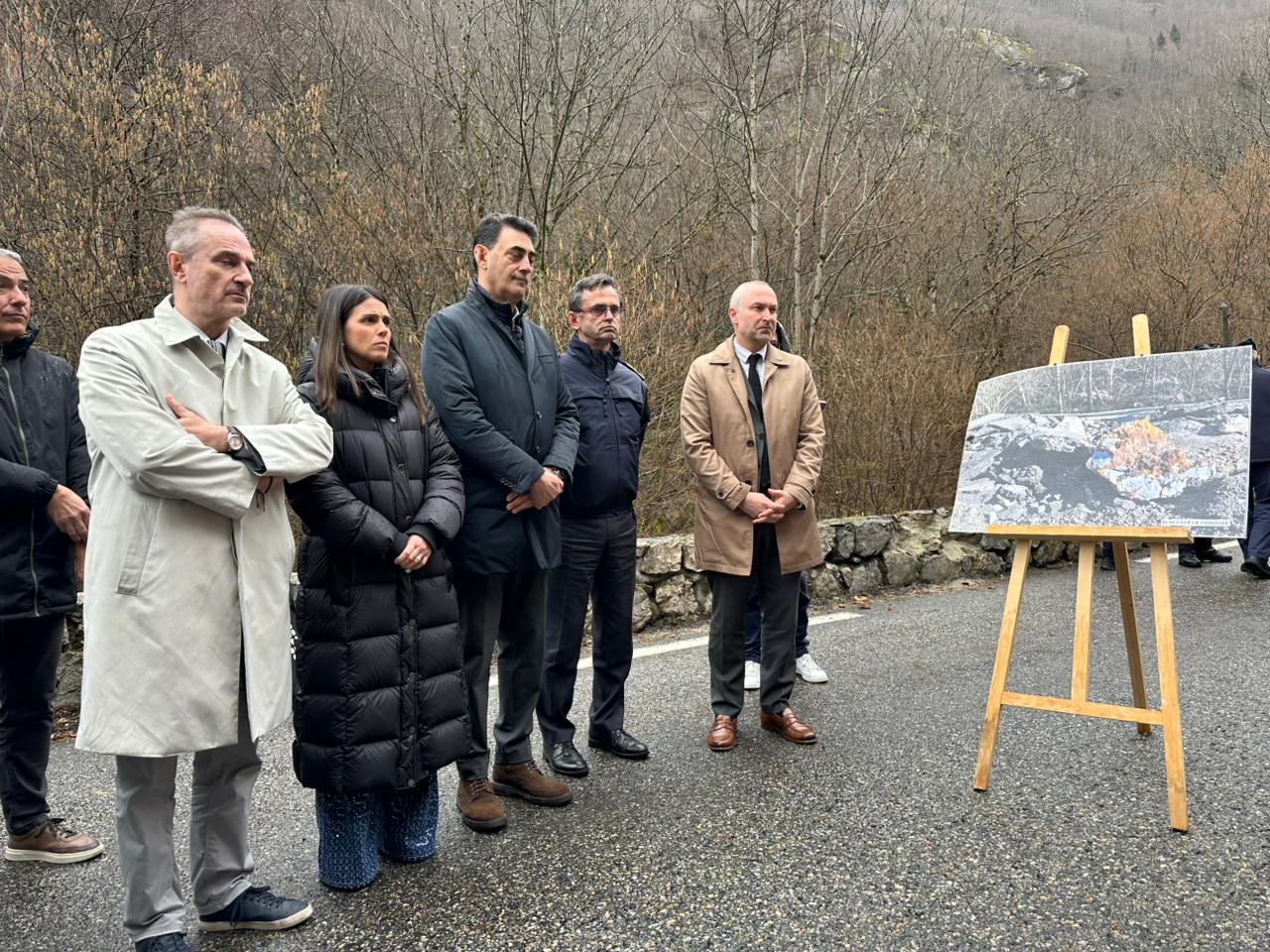 D’esquerra a dreta: Eybalin, Mas, Ferré i Brabant.