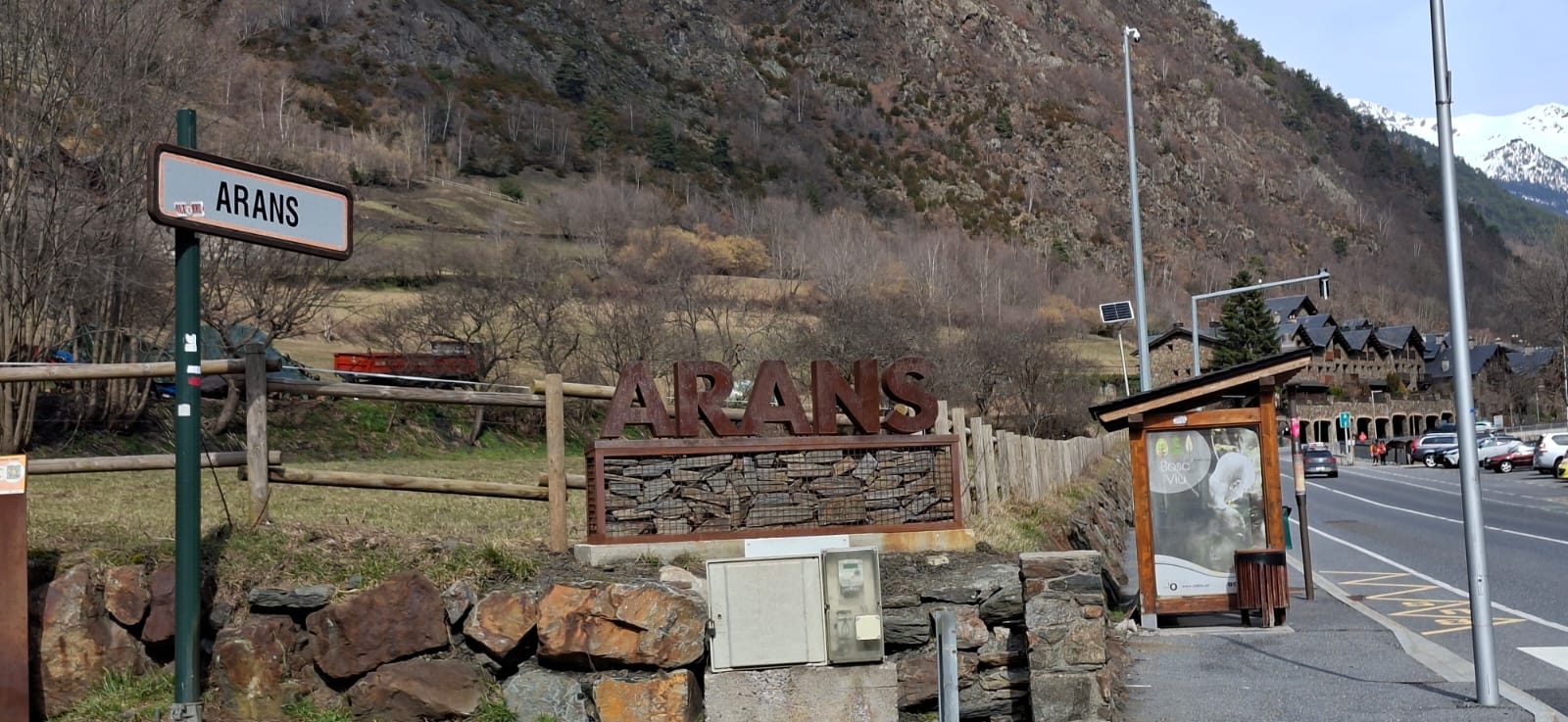 El rètol d'Arans. El rètol d'Arans.
