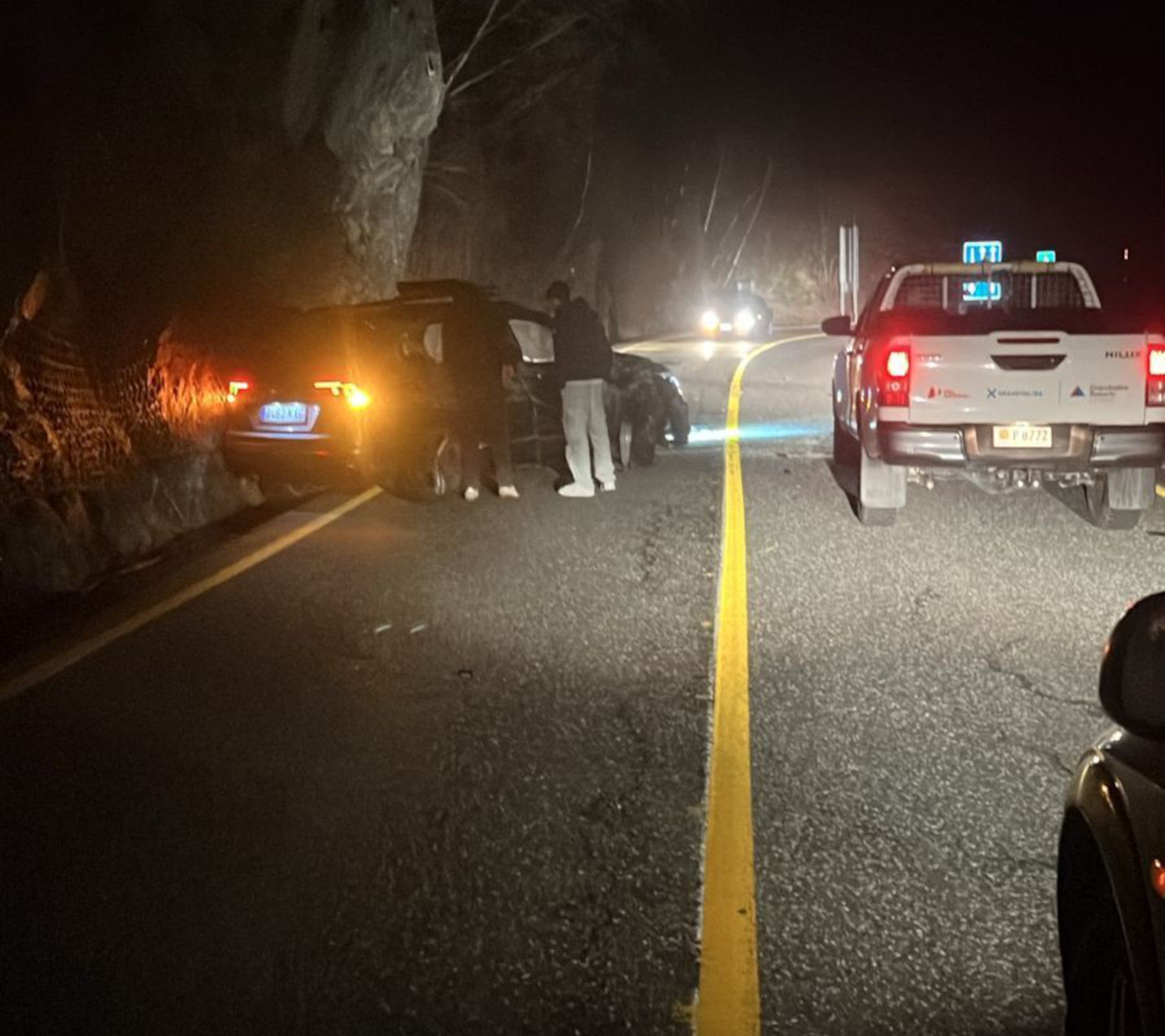 L'accident dels joves ha estat passada la cascada de Moles, a Canillo.