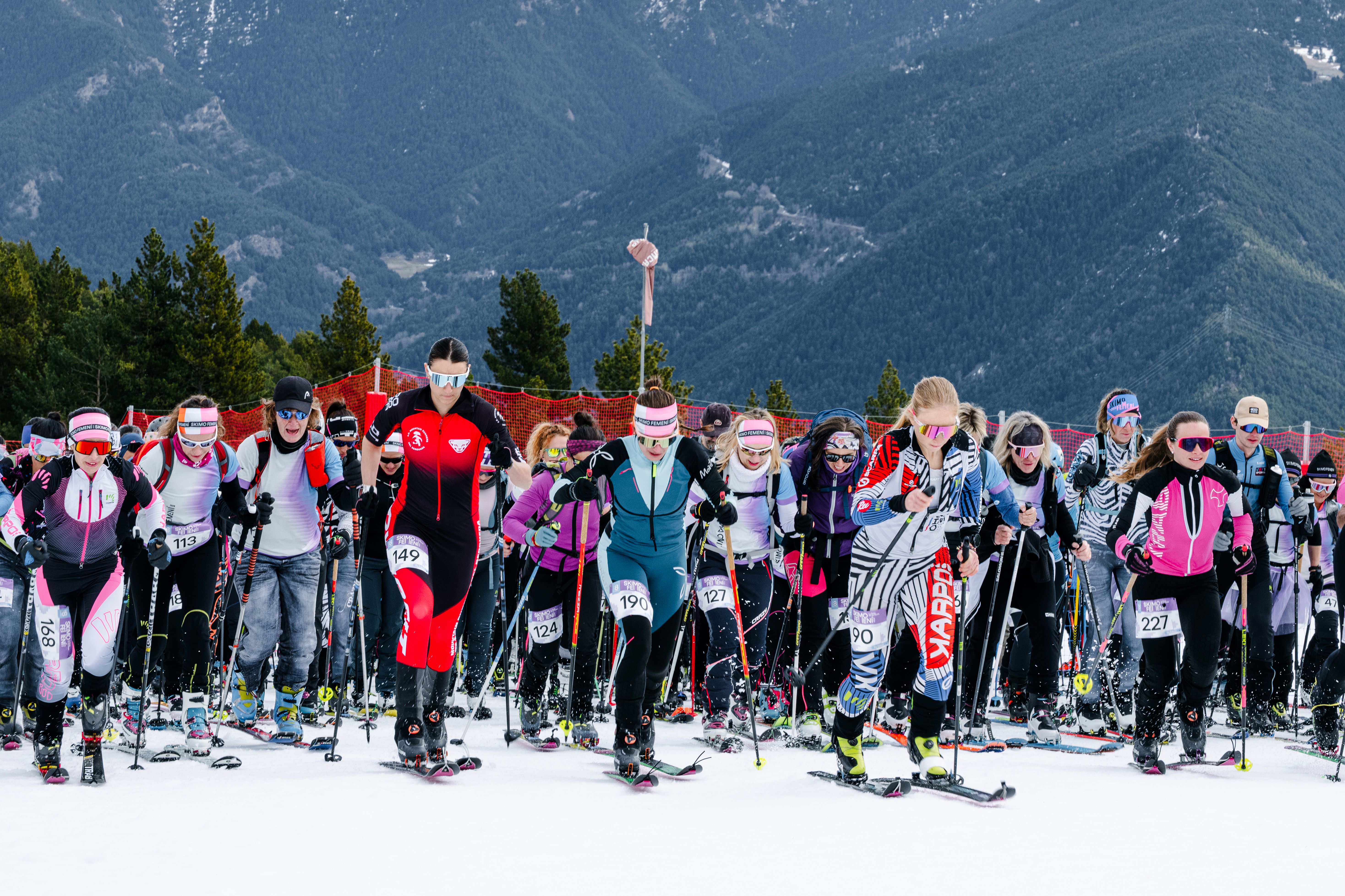 Més de 420 inscrites a la novena edició de la Skimo femenina.