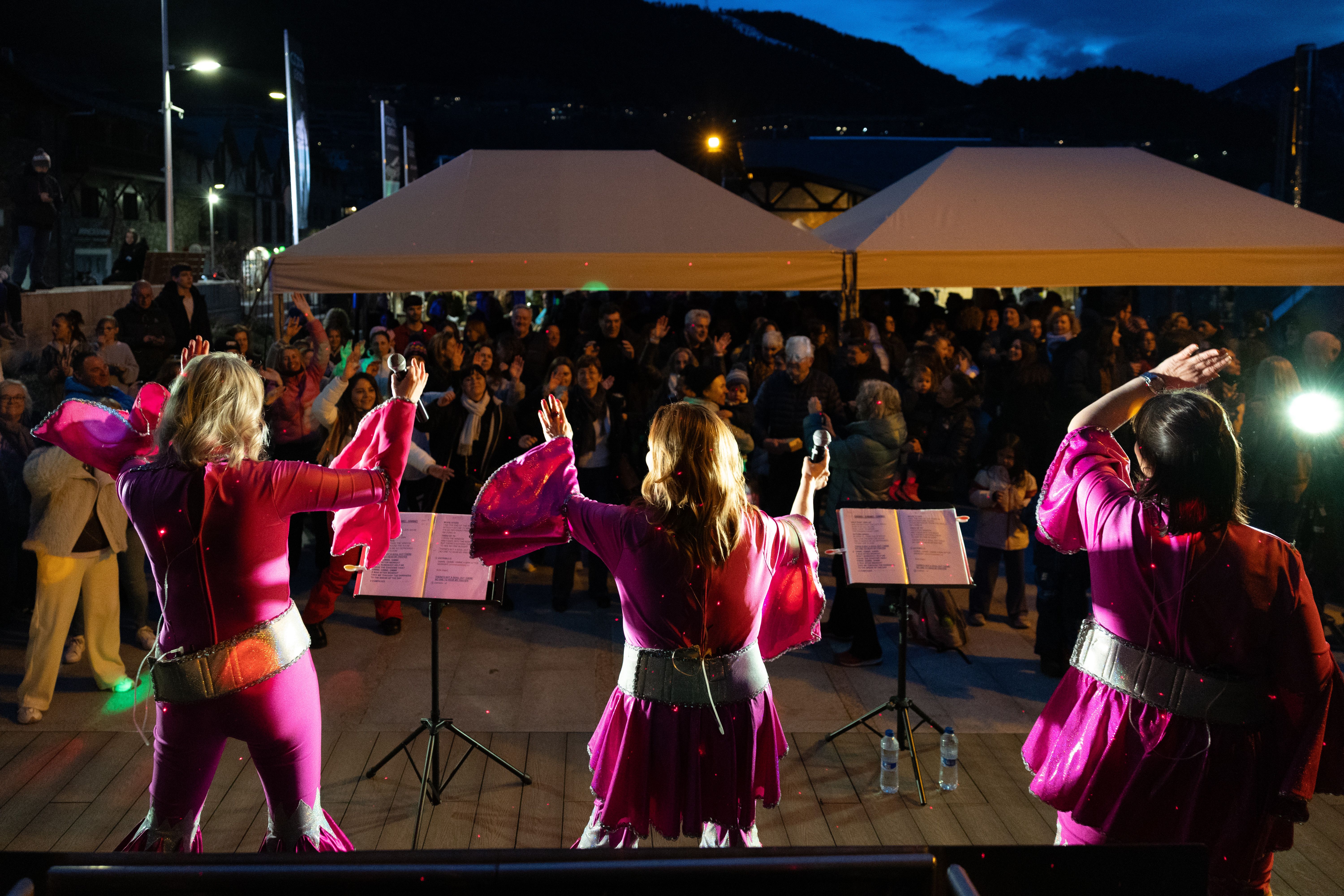 L'actuació d'aquest dissabte va ser la que va acollir més assistents.