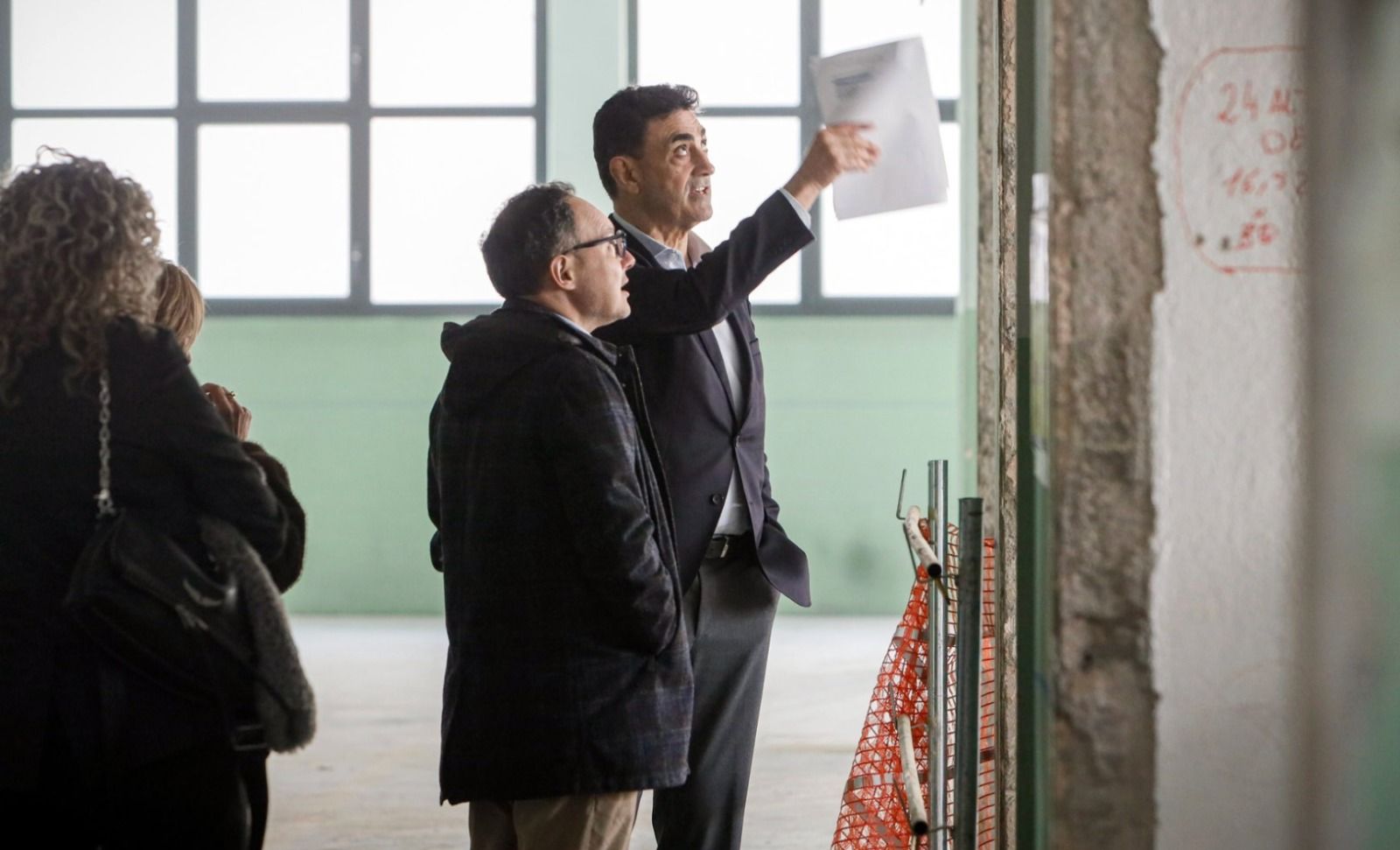 Espot i Ferré a l'antiga fàbrica de tabac CATSA.