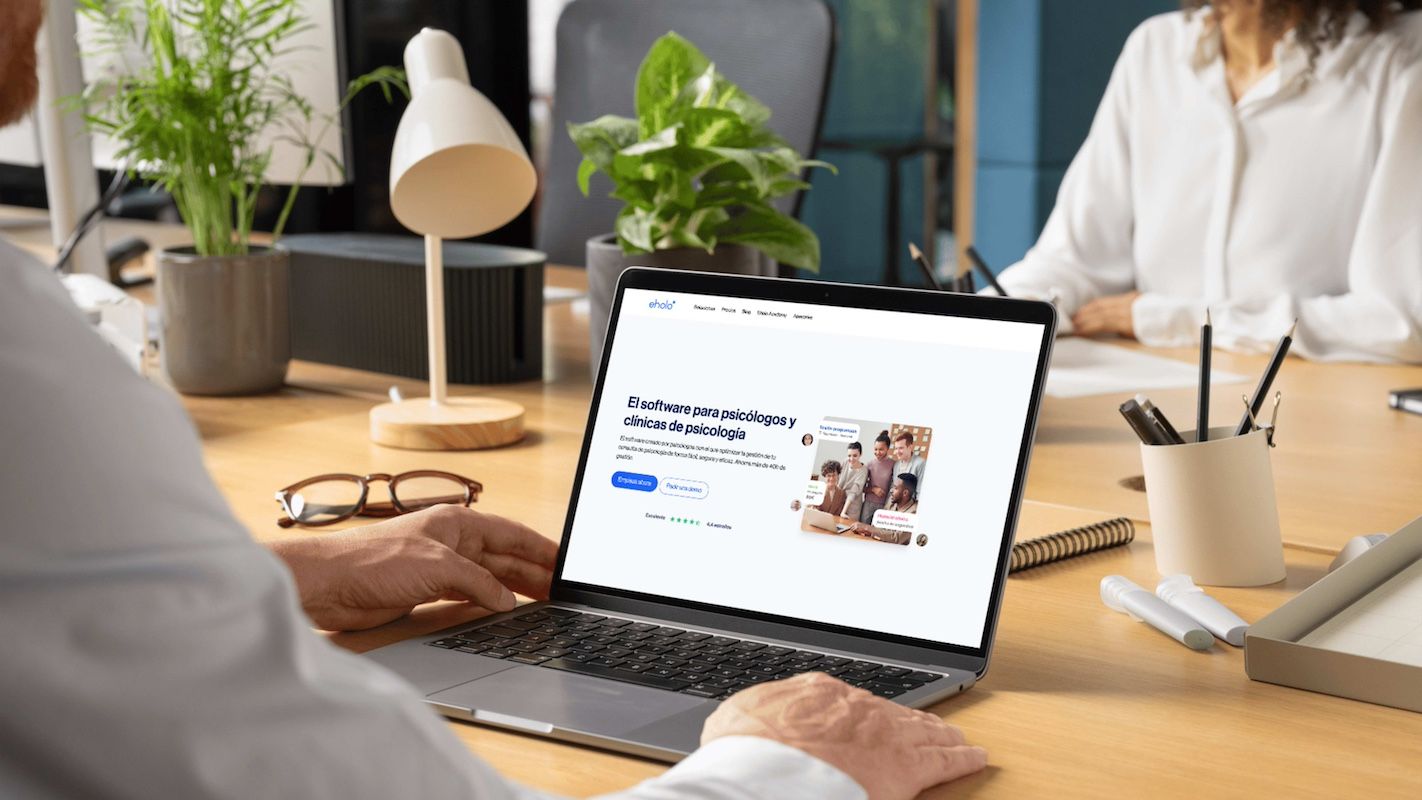 El programari d'Eholo facilita la gestió administrativa dels psicòlegs.