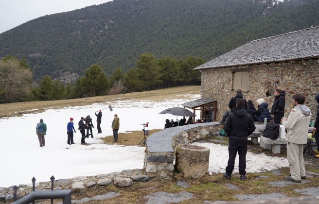 Rodatge de la pel·lícula '11'.