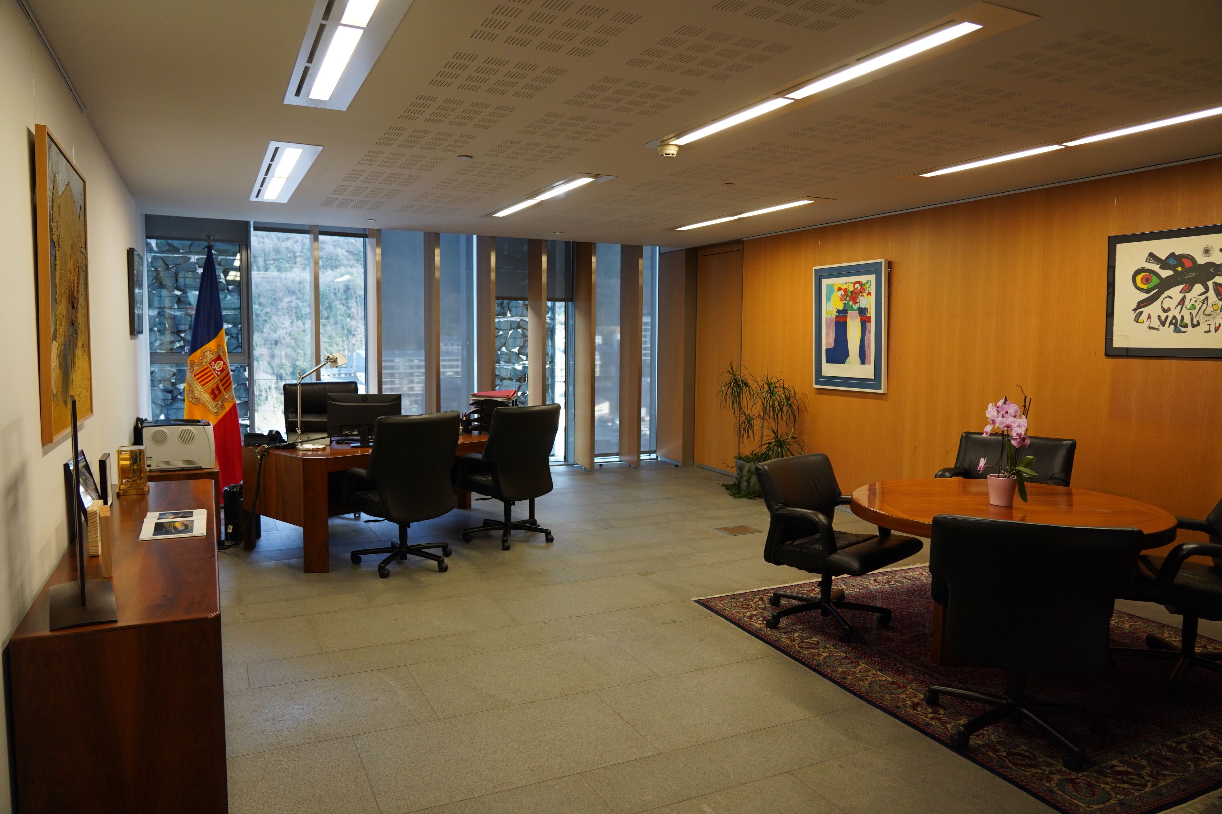 L’oficina de la subsíndica.