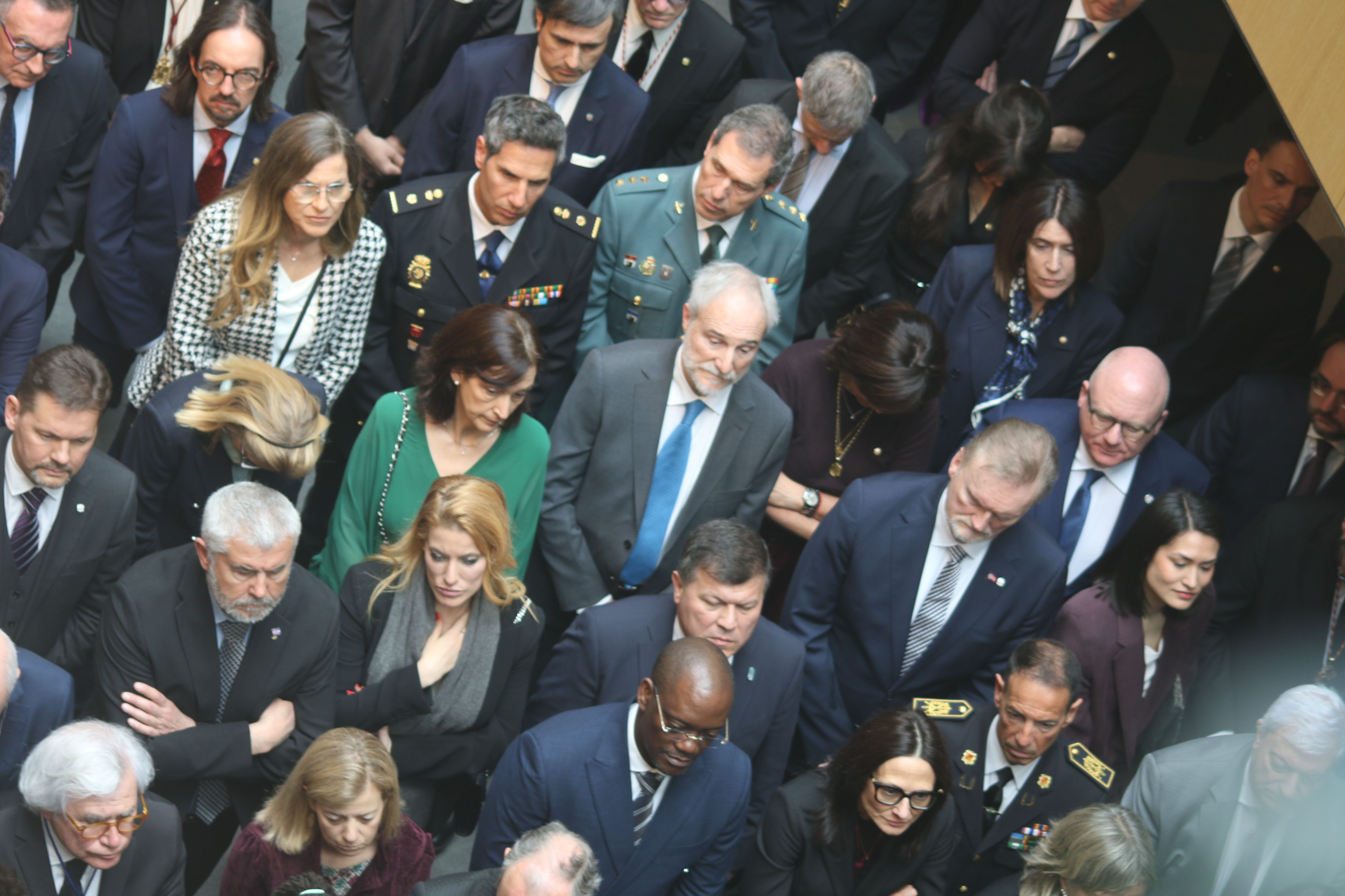 Alguns dels presents a l'acte.